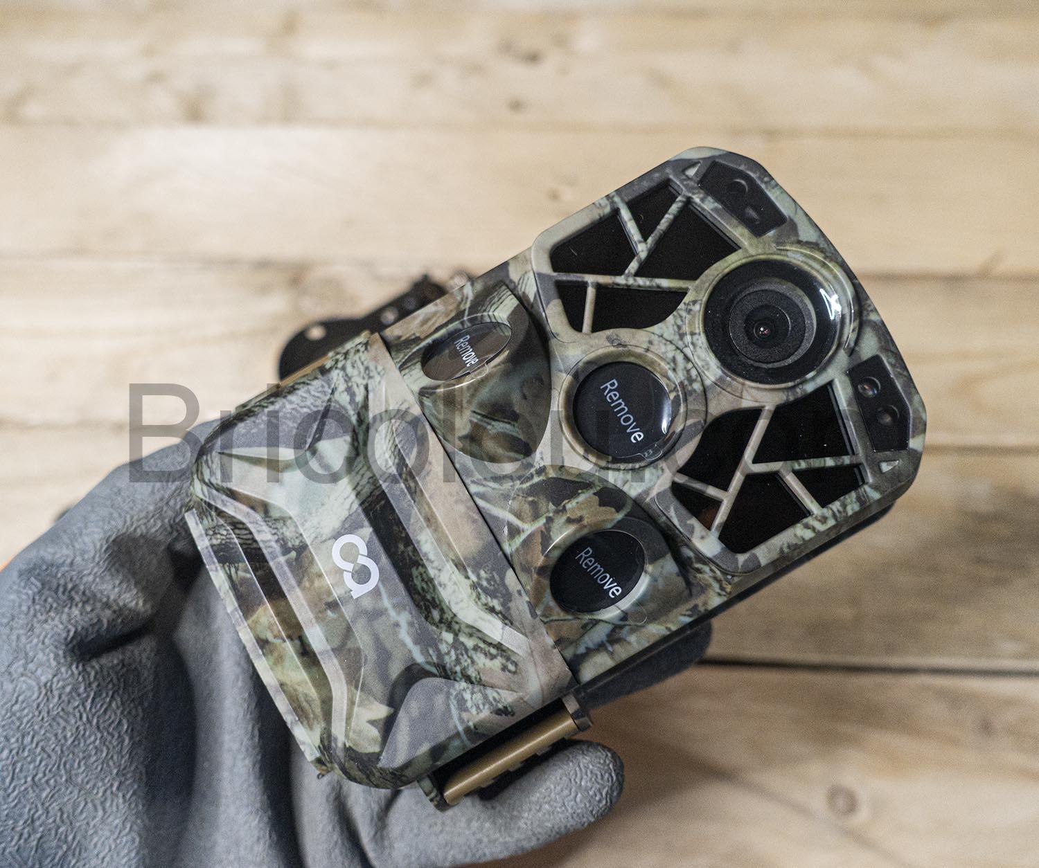 4K 24MP trail camera chasse WiFi vision nocturne IP66 piege photo video time lapse Cooau H5 4K 24MP trail caméra chasse WiFi piège photo vidéo time-lapse - Image 7