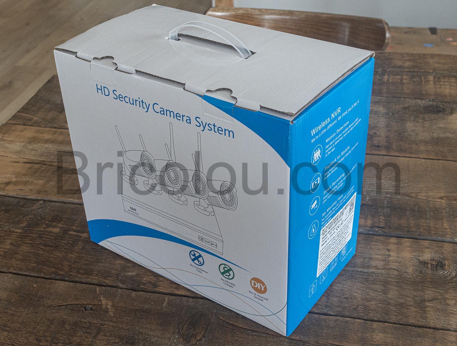 BEENOCAM Kit Camera WiFi Video Surveillance sans Fil Enregistreur 1TB BEENOCAM Kit Caméra WiFi Vidéo Surveillance sans Fil Enregistreur 1TB