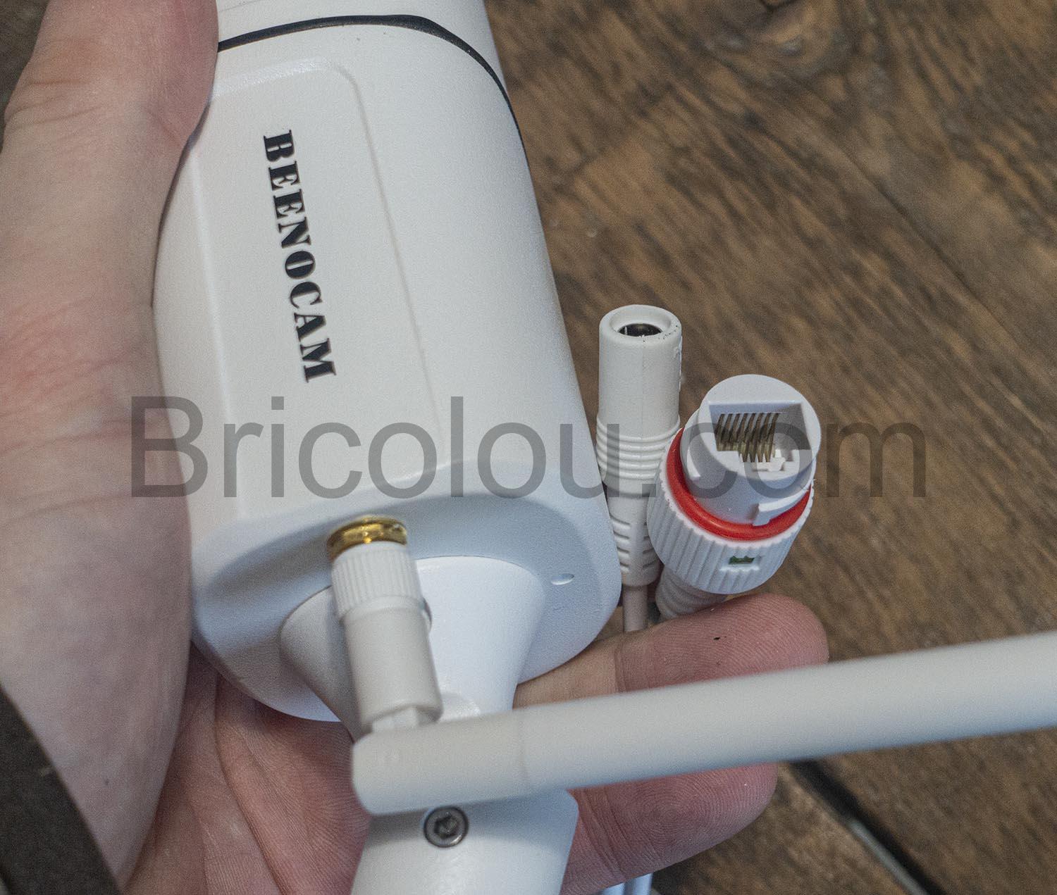 BEENOCAM Kit Camera WiFi Video sans Fil IP66 Enregistreur 1TB HDD BEENOCAM Kit Caméra WiFi Vidéo sans Fil IP66 Enregistreur 1TB HDD