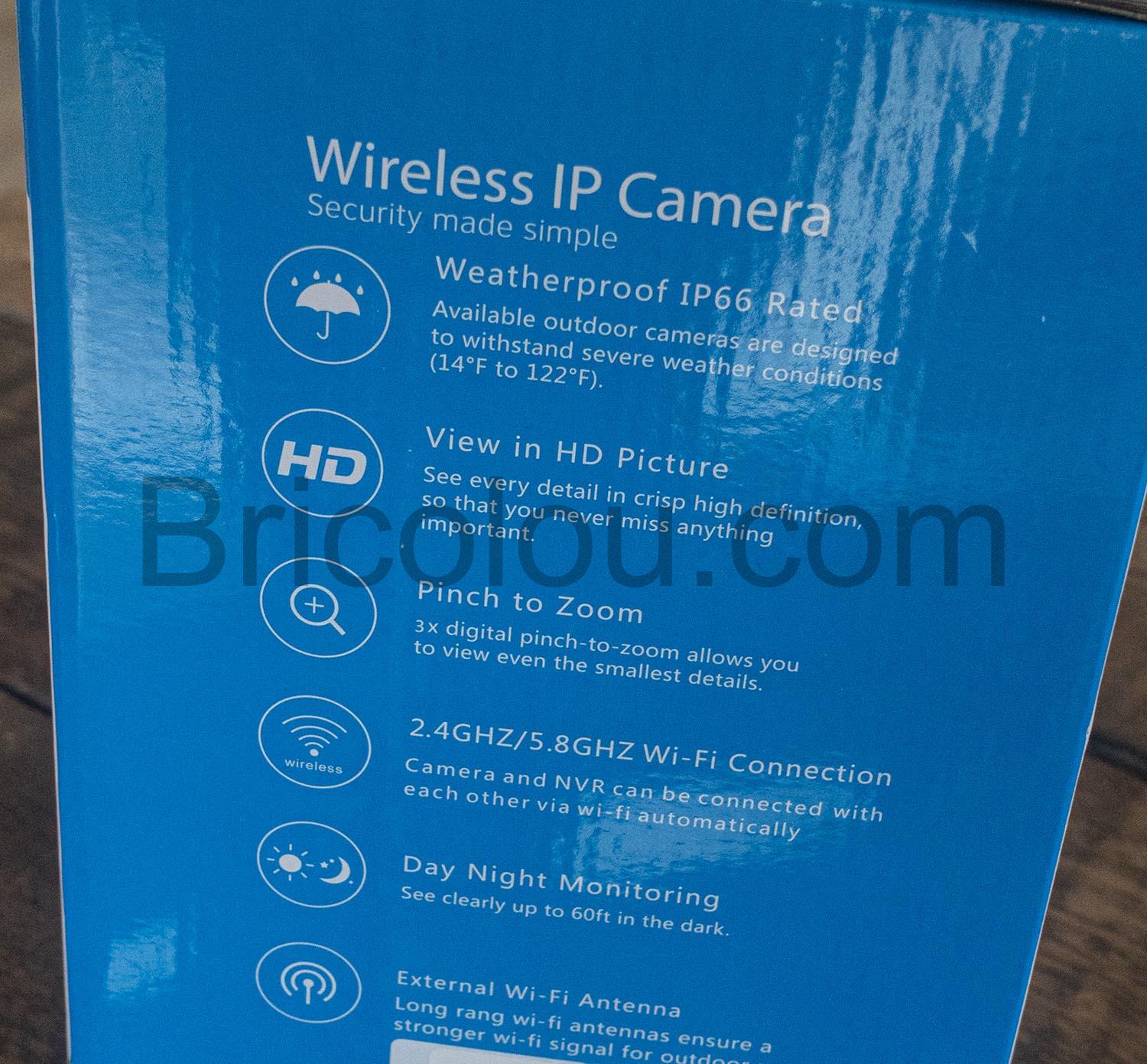 BEENOCAM KitVideo Surveillance sans Fil IP66 Enregistreur 1TB HDD BEENOCAM KitVidéo Surveillance sans Fil IP66 Enregistreur 1TB HDD