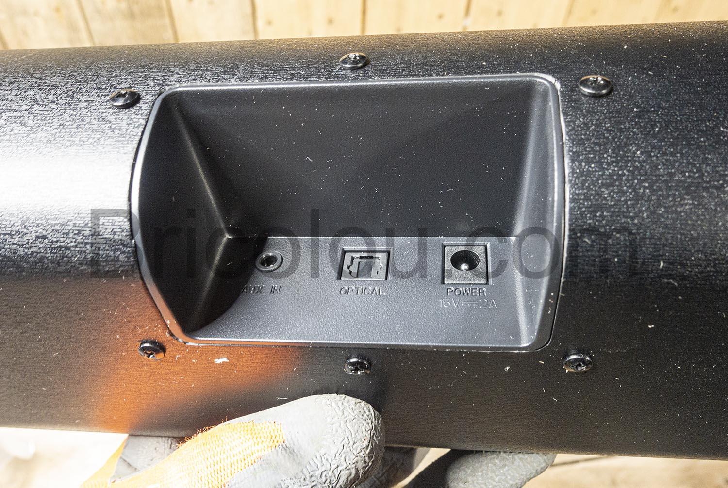 Barre Son TV stereo Bluetooth Optique Aux Telecommande Barre Son TV stéréo Bluetooth Optique Aux Télécommande