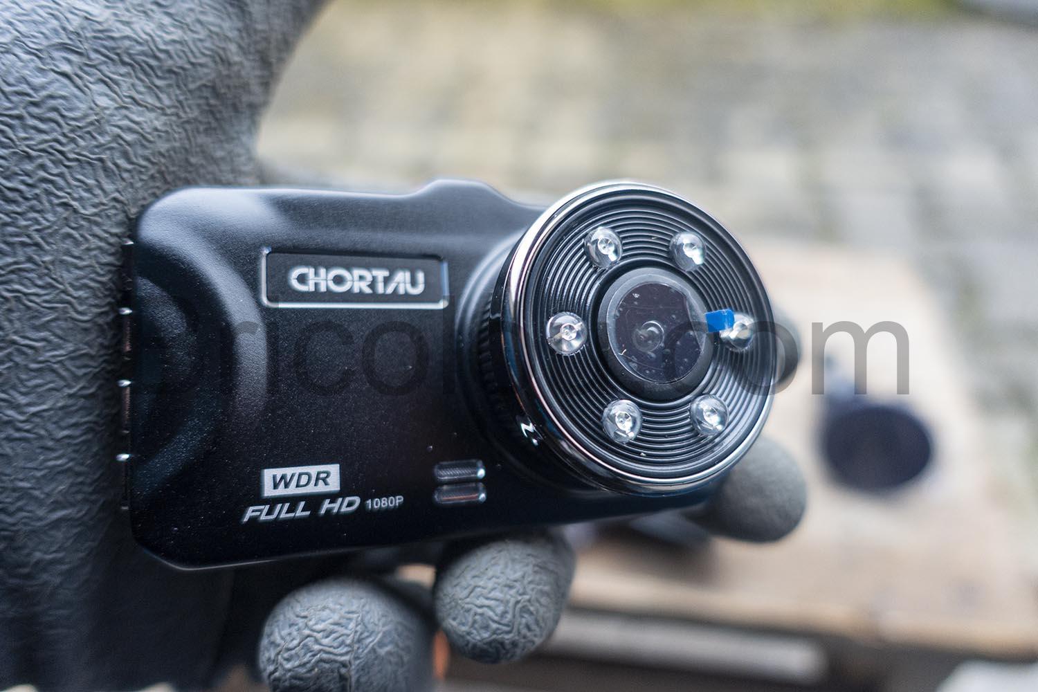 CHORTAU Dashcam Avant 1080P Ecran Camera Arriere mode Parking WDR CHORTAU Dashcam Avant 1080P Écran Caméra Arrière mode Parking WDR