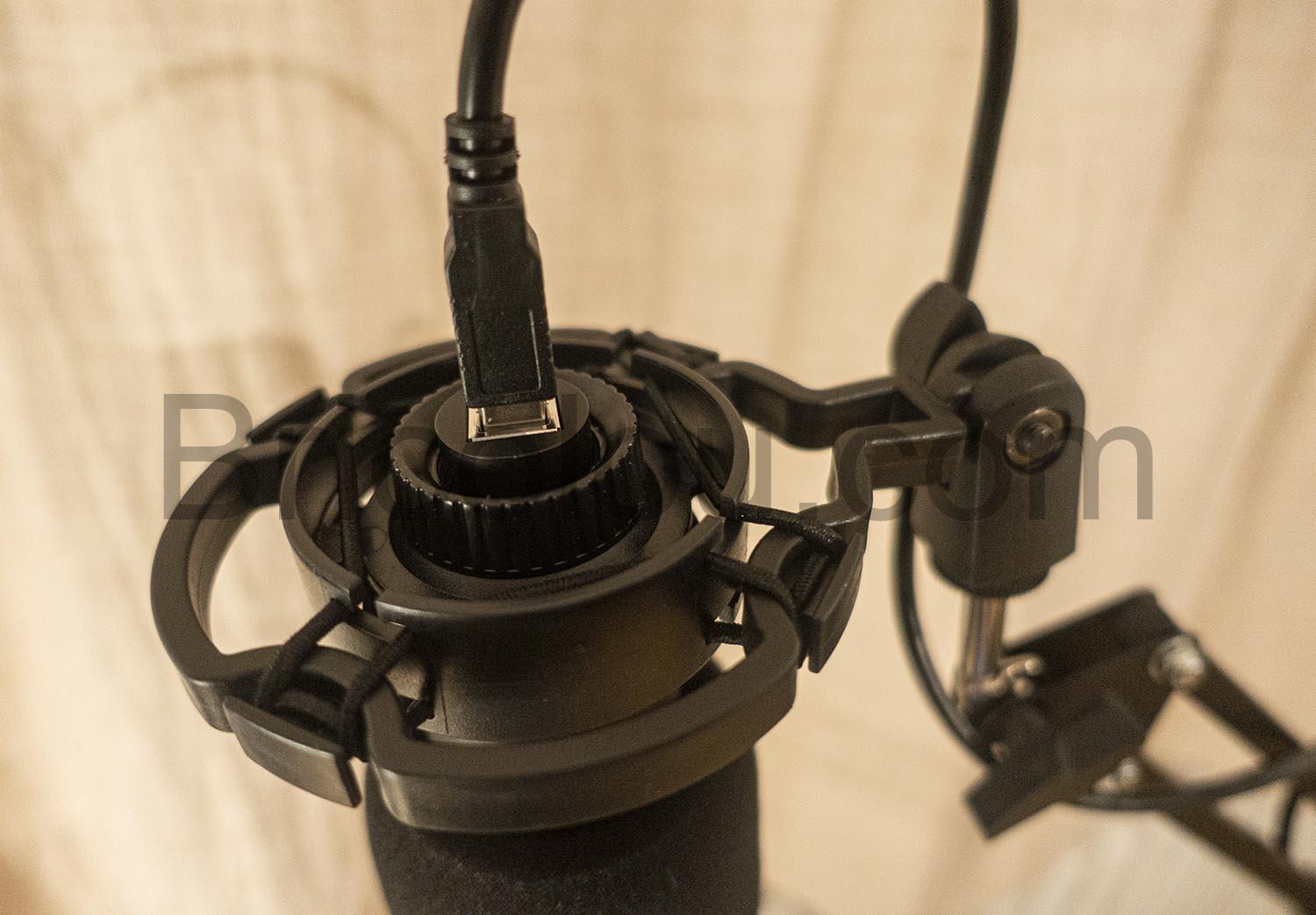 FURINE CM2001 Micro Cardioide Suspension Condensateur USB FURINE CM2001 Micro Cardioïde Suspension Condensateur USB