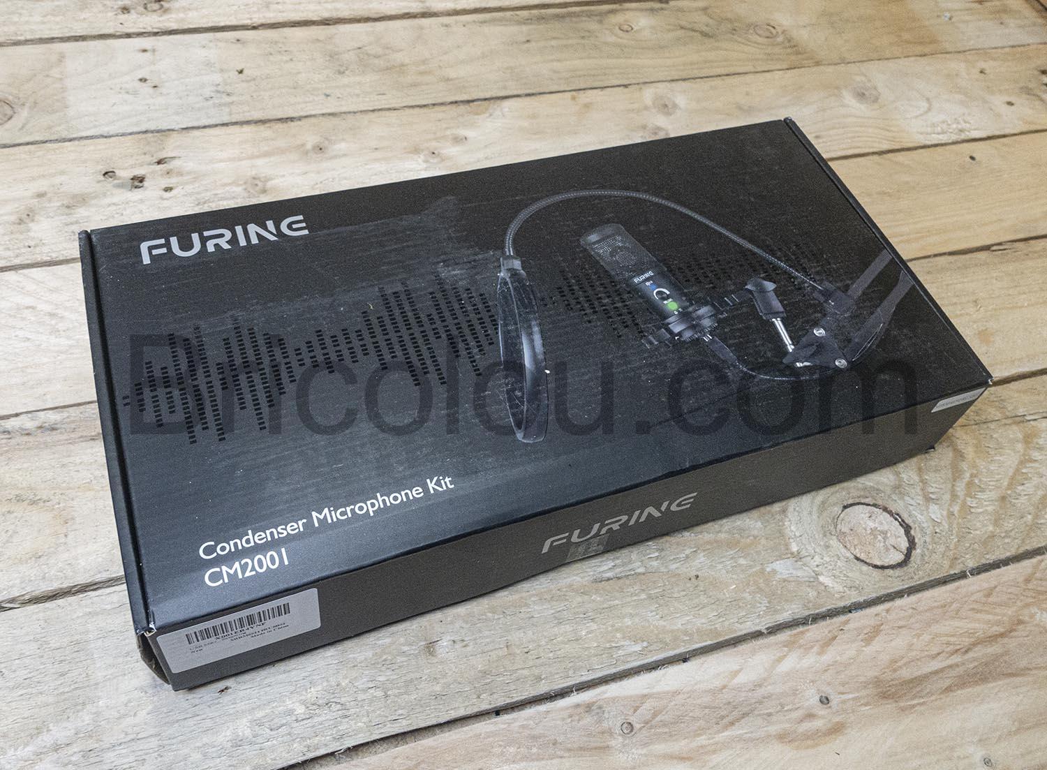 FURINE Micro Cardioide Suspension pantographe anti pop Microphone Condensateur USB FURINE Micro Cardioïde Suspension pantographe anti pop Microphone Condensateur USB