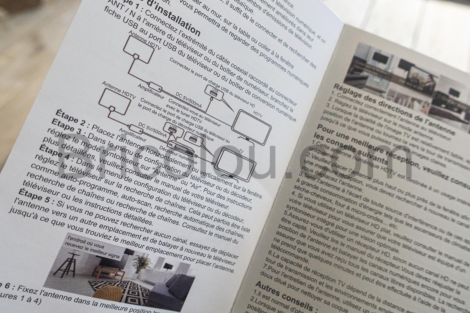 KafooStore Antenne TV TNT Interieur plate fenetre KafooStore Antenne TV TNT Intérieur plate fenêtre