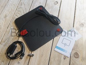 KafooStore TV TNT Intérieur plate vitre fenêtre