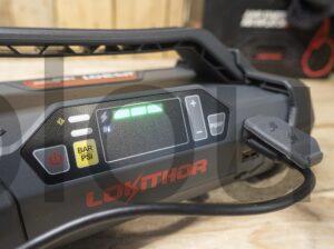 LOKITHOR Démarreur Booster Batterie Gonfleur Compresseurs air 12V Lampe LED