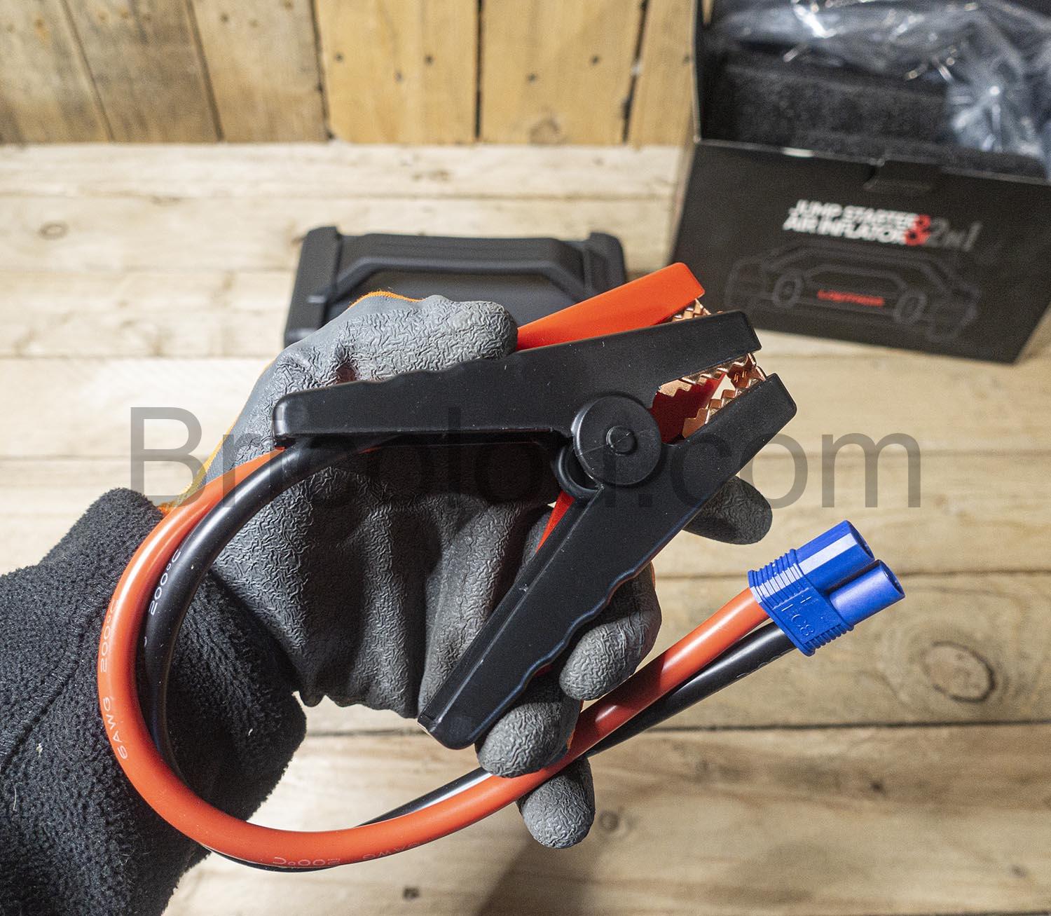 LOKITHOR Demarreur Booster Batterie Voiture Gonfleur Compresseur air Lampe LED LOKITHOR Démarreur Booster Batterie Voiture Gonfleur Compresseur air Lampe LED