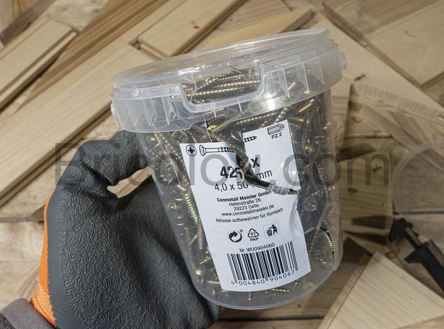 Meister Vis universelles bois 4 x 50 mm Meister Vis universelles bois 4 x 50 mm