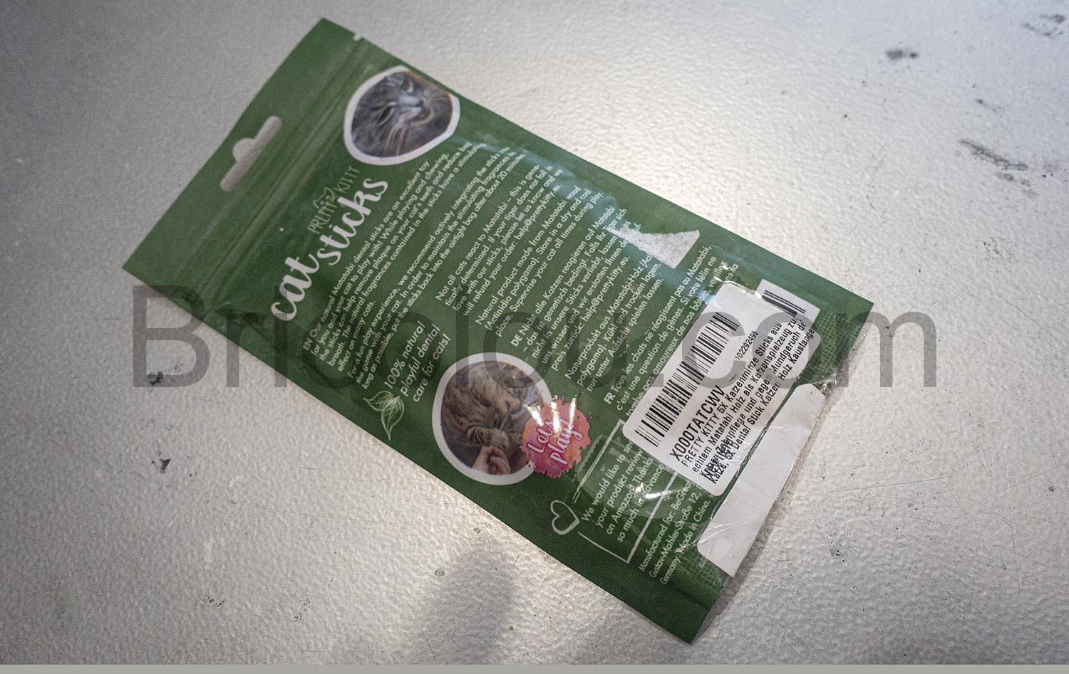 PRETTY KITTY baton Matatabi machonner Jouet chat tige liane PRETTY KITTY bâton Matatabi mâchonner Jouet chat tige liane