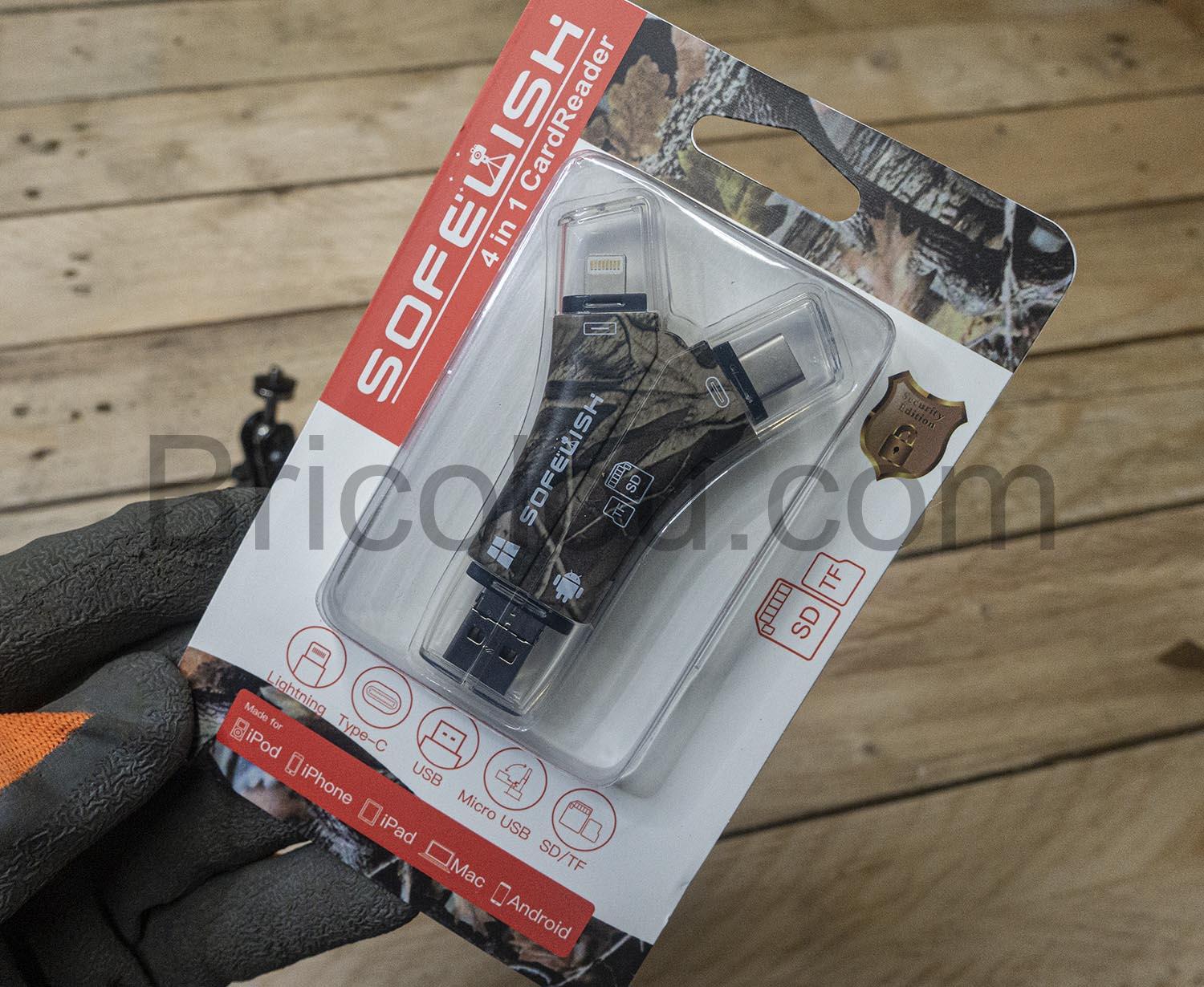 SOFELISH Trail Camera 4K 24MP Infrarouge Nocturne Carte Memoire 32G Lecteur video Surveillance Piege photo time lapse IP 66 SOFELISH Trail Camera 4K 24MP Infrarouge Nocturne Carte Mémoire 32G Lecteur vidéo Surveillance Piège photo time-lapse IP 66