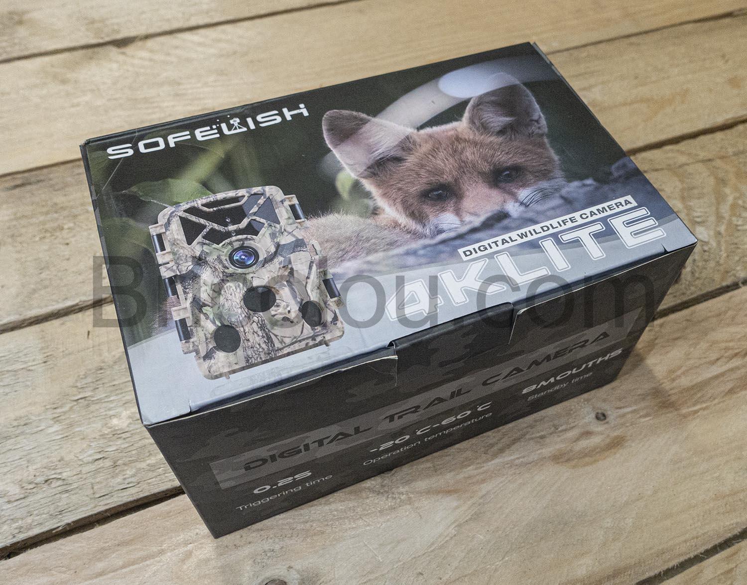 SOFELISH Trail Camera Chasse 4K 24MP Infrarouge Nocturne Carte Memoire 32G Lecteur video Surveillance Piege photo time lapse IP 66 SOFELISH Trail Camera Chasse 4K 24MP Infrarouge Nocturne Carte Mémoire 32G Lecteur vidéo Surveillance Piège photo time-lapse IP 66