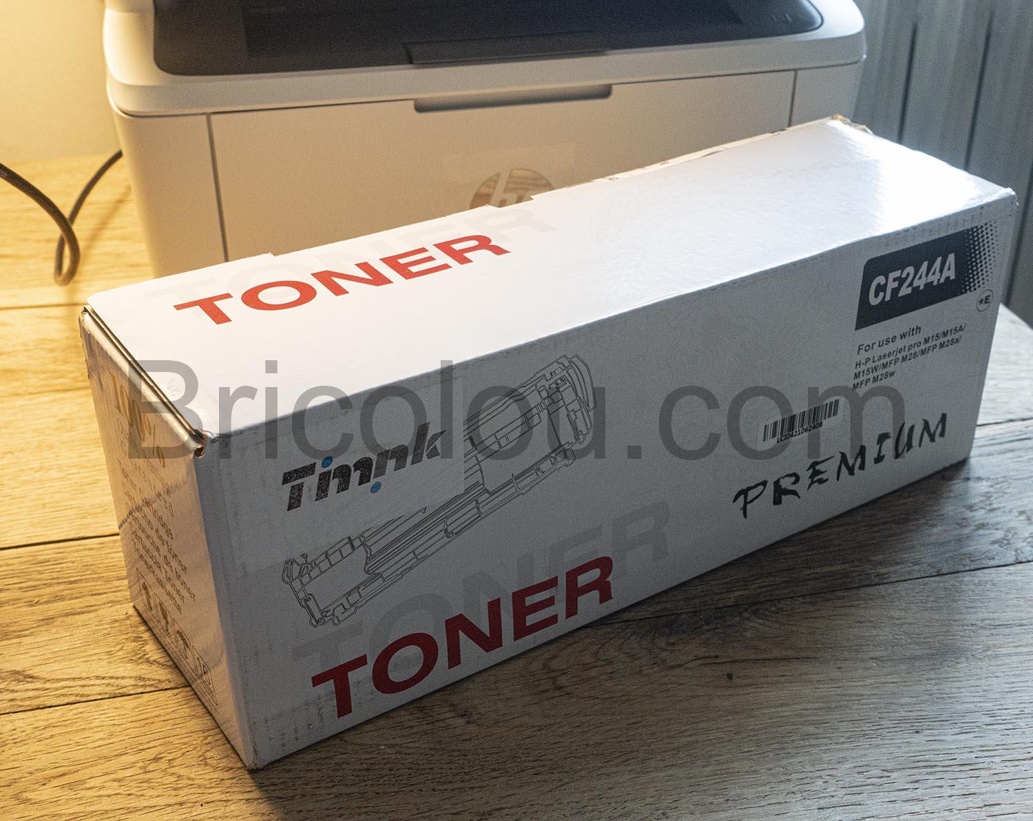 Timink Encre imprimante laser 44A CF244A Cartouche de Toner HP