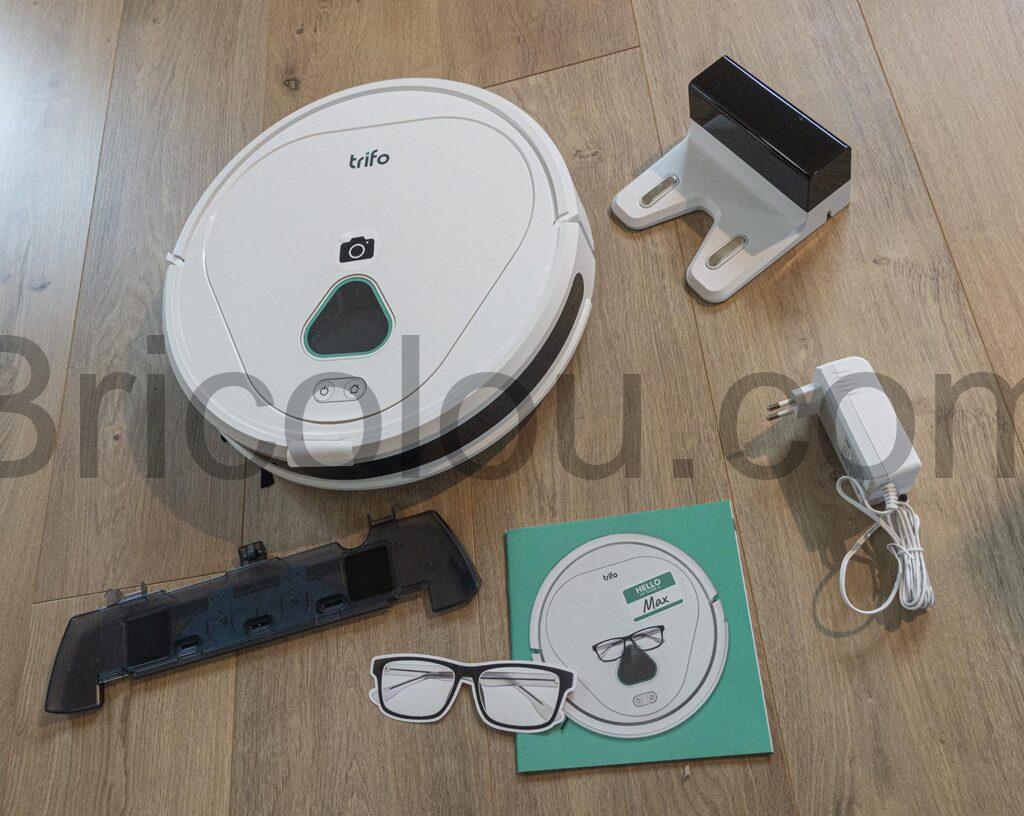 Trifo Max Aspirateur Robot Surveillance Intelligente Auto-Recharge