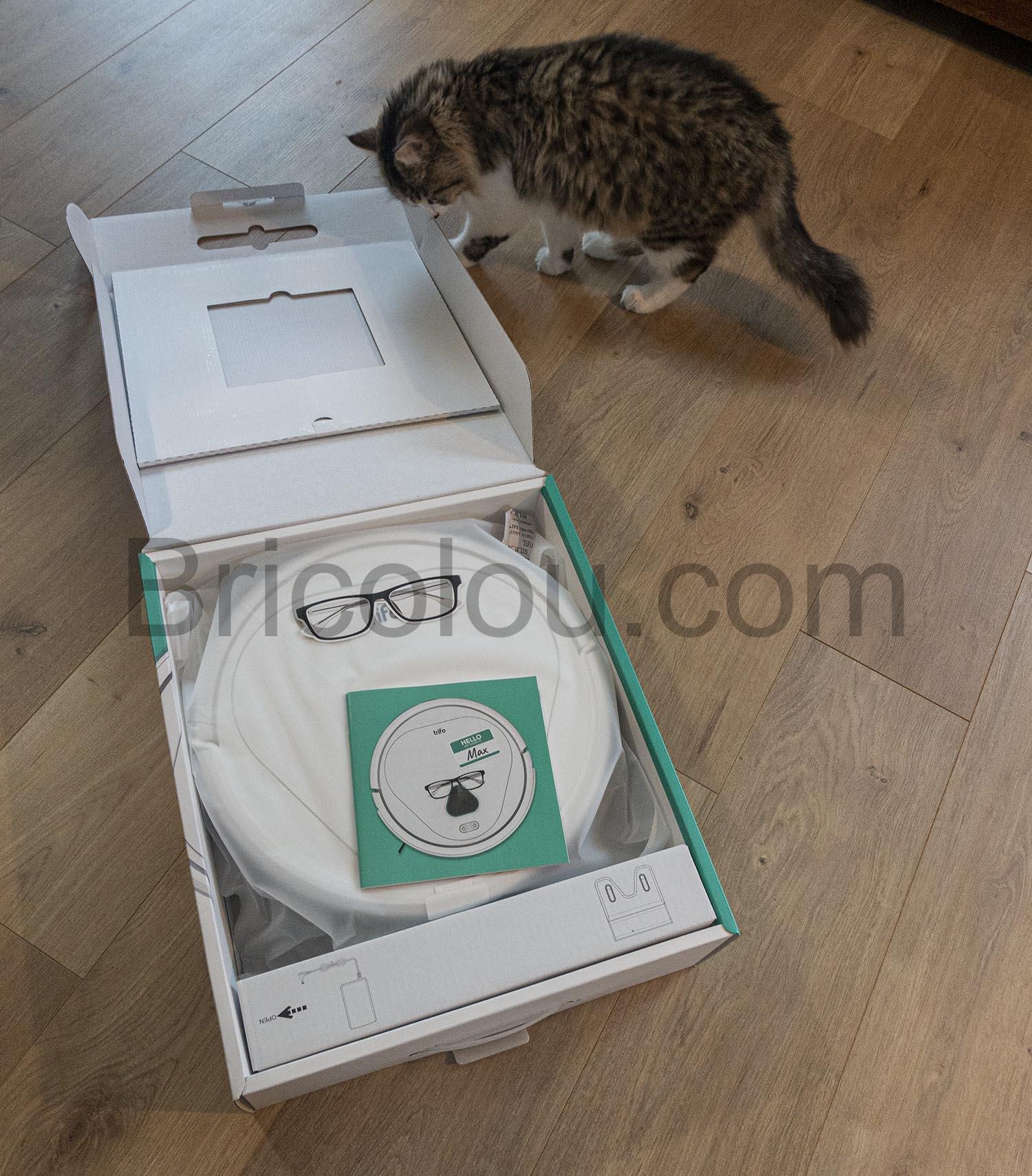 Trifo Max Aspirateur Robot boite ouverte Trifo Max Aspirateur Robot boite ouverte