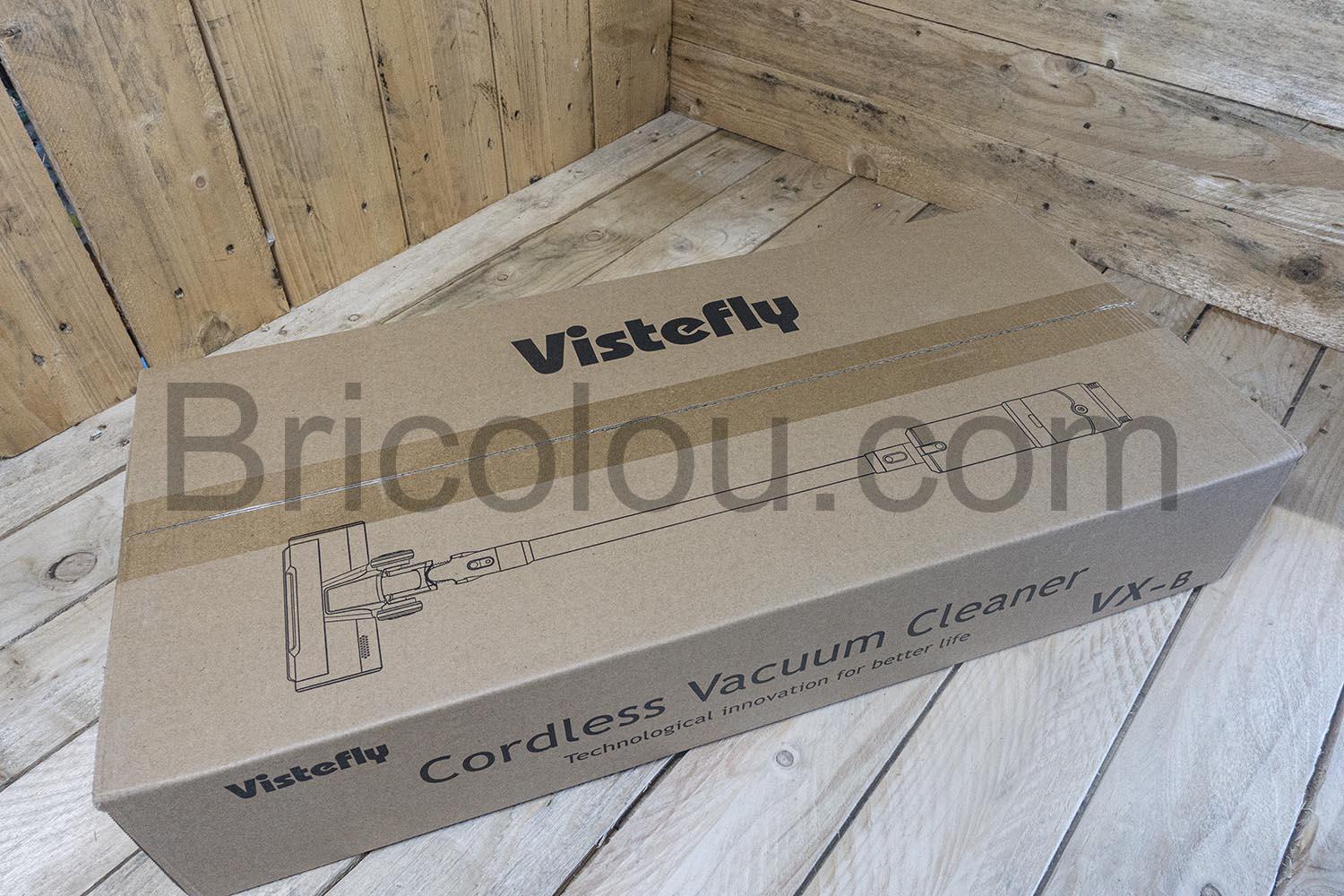 Vistefly VXB Aspirateur Balai sans Fil Batterie Amovible Filtre HEPA Brosse Sol Poils Tapis Vistefly VXB Aspirateur Balai sans Fil Batterie Amovible Filtre HEPA Brosse Sol Poils Tapis