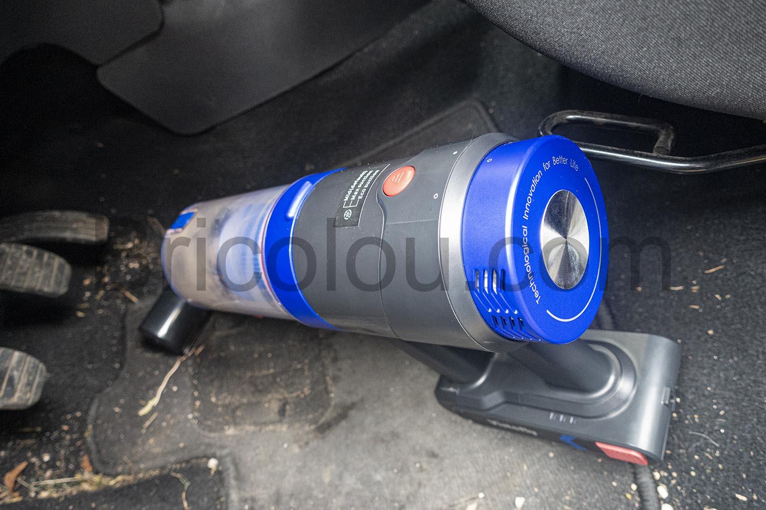 Vistefly VXB Aspirateur Balai sans Fil Batterie Amovible Filtre Tapis Vistefly VXB Aspirateur Balai sans Fil Batterie Amovible Filtre Tapis