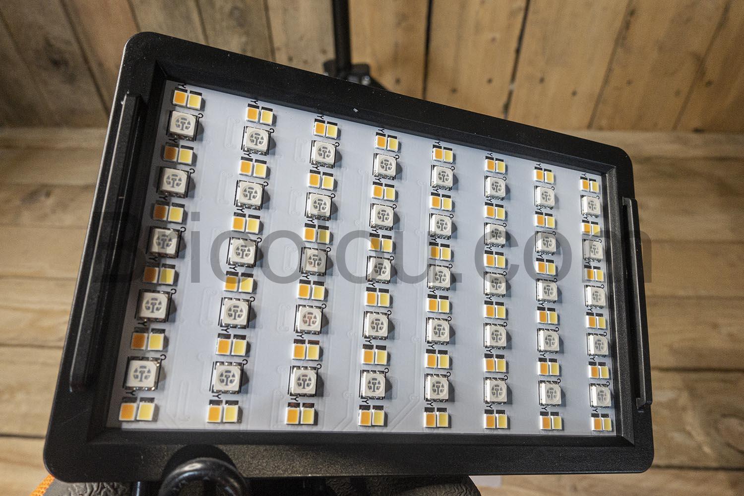 AiknowFoto Lampe Video Panneau LED RVBWA Eclairage Lumiere USB Trepied AiknowFoto Lampe Vidéo Panneau LED RVBWA Éclairage Lumière USB Trépied