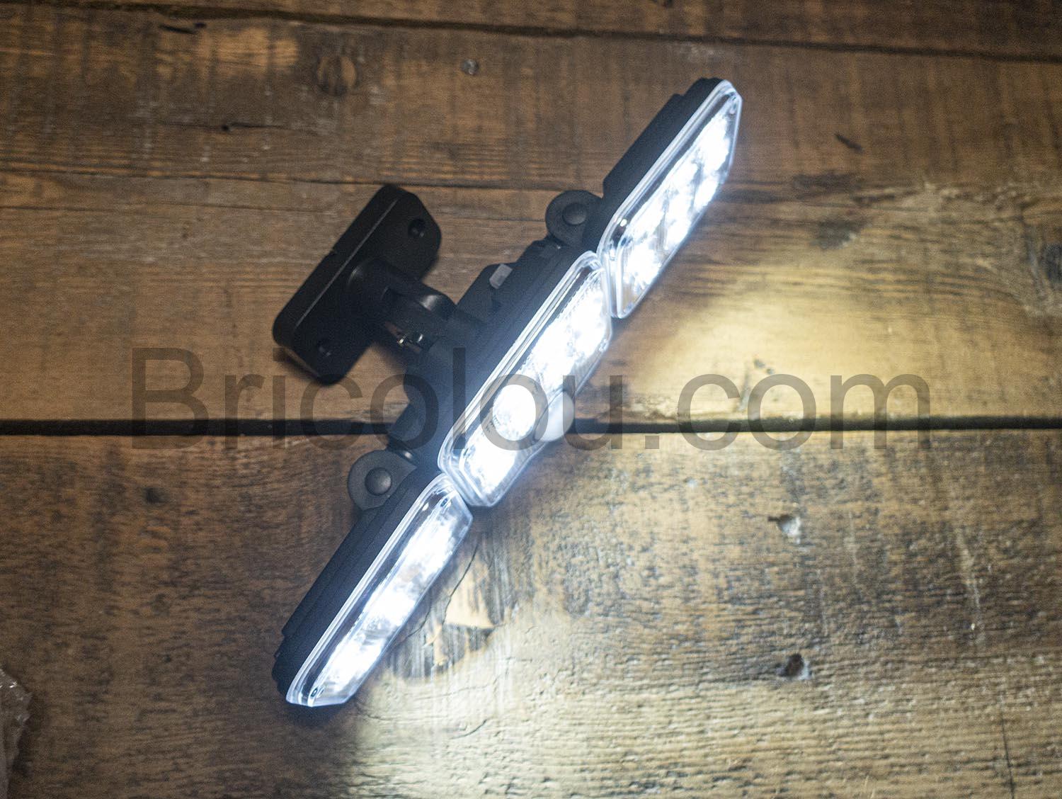CRRXIN Lumiere exterieure lampes 138 LED orientable detecteur mouvement panneau CRRXIN Lumière extérieure lampes 138 LED orientable détecteur mouvement panneau