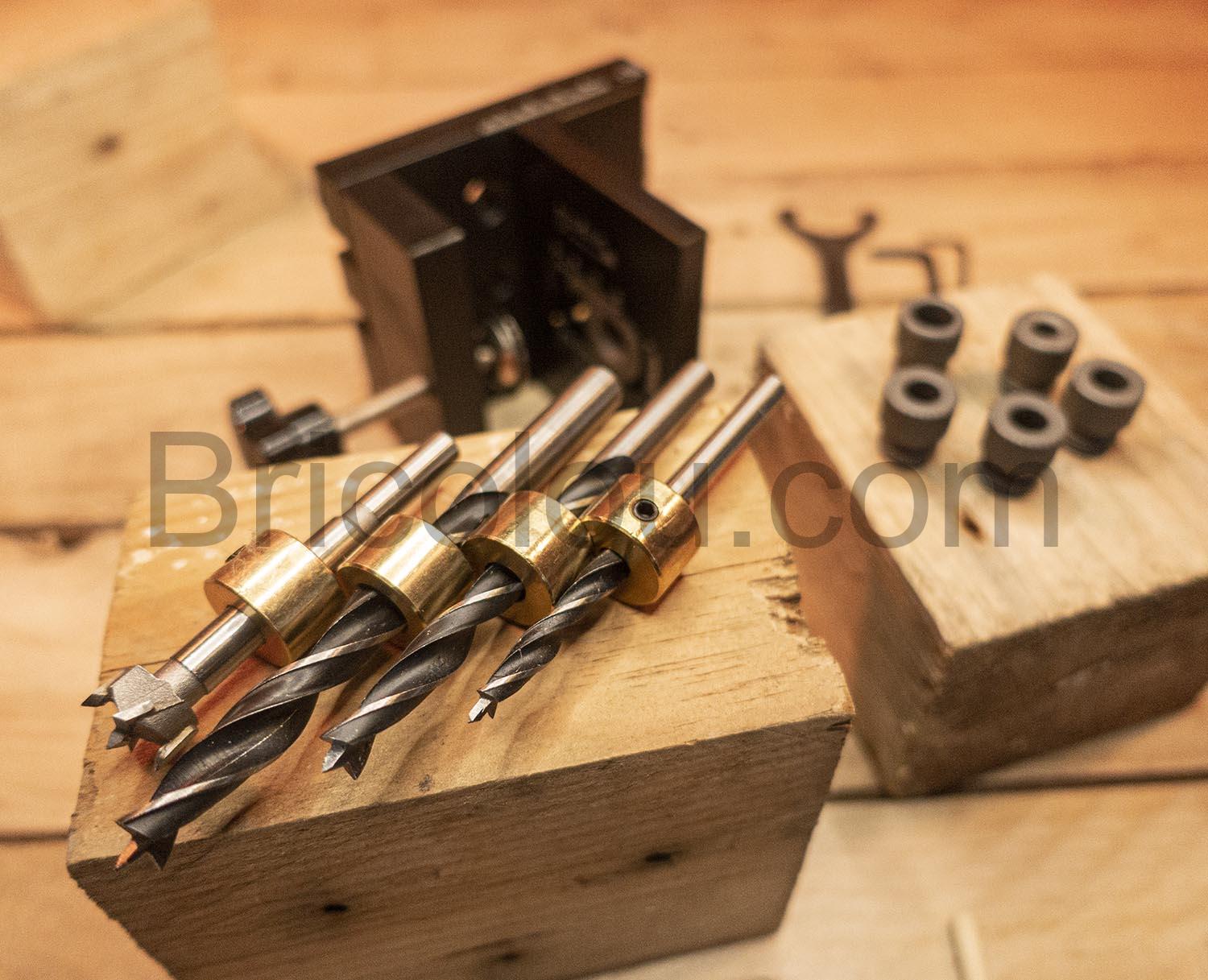 GJCrafts Positionnement guide percage bois meuble cheville angle droit GJCrafts Positionnement guide perçage bois meuble cheville angle droit