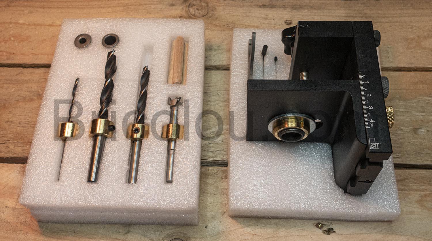 GJCrafts gabarit Positionnement guide bois meuble cheville angle droit GJCrafts gabarit Positionnement guide bois meuble cheville angle droit