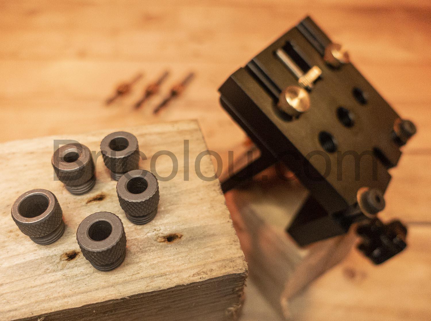 GJCrafts gabarit guide percage bois meuble cheville angle droit GJCrafts gabarit guide perçage bois meuble cheville angle droit