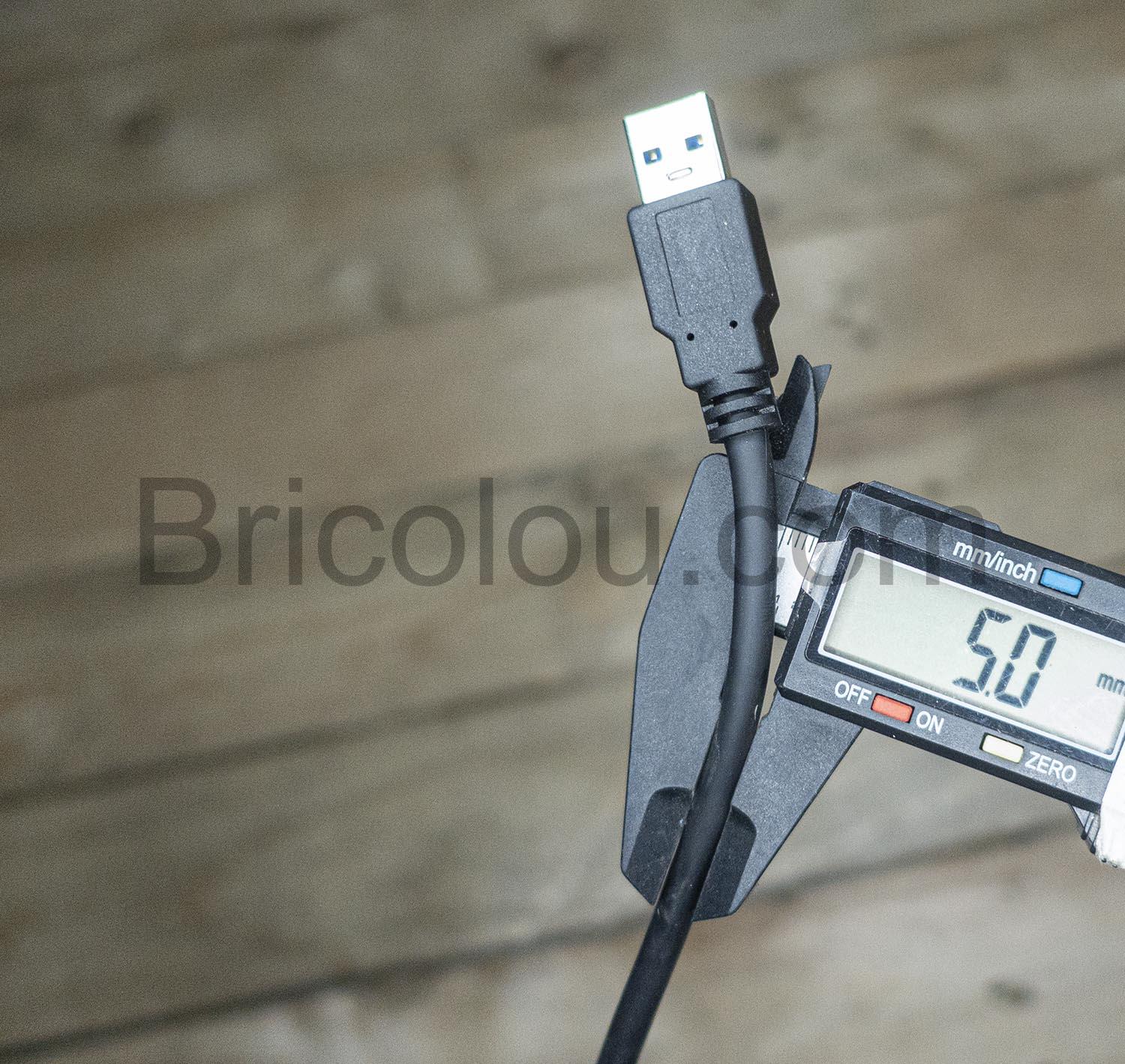 JeoPoom 5m Link Cable USB 3.2 Gen 5Gbs 3A Type C JeoPoom 5m Link Câble USB 3.2 Gen 5Gbs 3A Type C