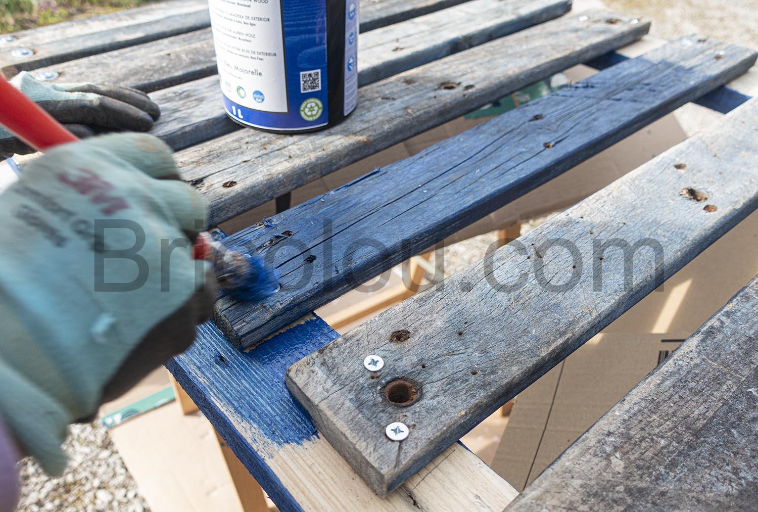 Luminos LUM1102 Bleu Majorelle Lasure Bio bois exterieur eau Luminos LUM1102 Bleu Majorelle Lasure Bio bois extérieur eau