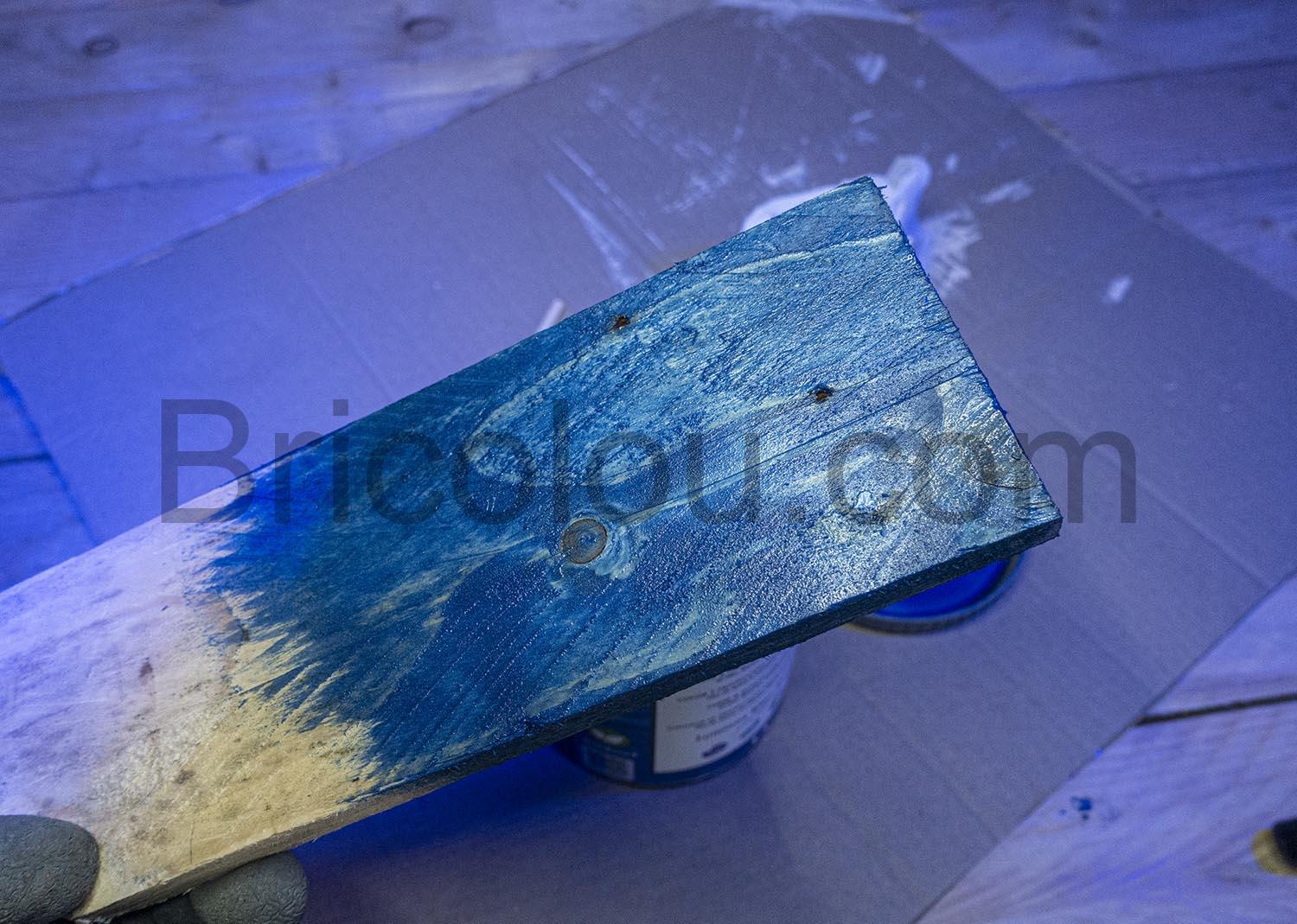 Luminos LUM1102 Bleu Majorelle Lasure bois exterieur eau Luminos LUM1102 Bleu Majorelle Lasure bois extérieur eau