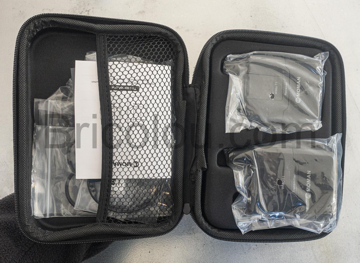 MOMAN Micro HF WMic T1 Microphone sans Fil UHF Emetteur Recepteur 16 canaux Transmission 50m MOMAN Micro HF WMic T1 Microphone sans Fil UHF Émetteur Récepteur 16 canaux Transmission 50m