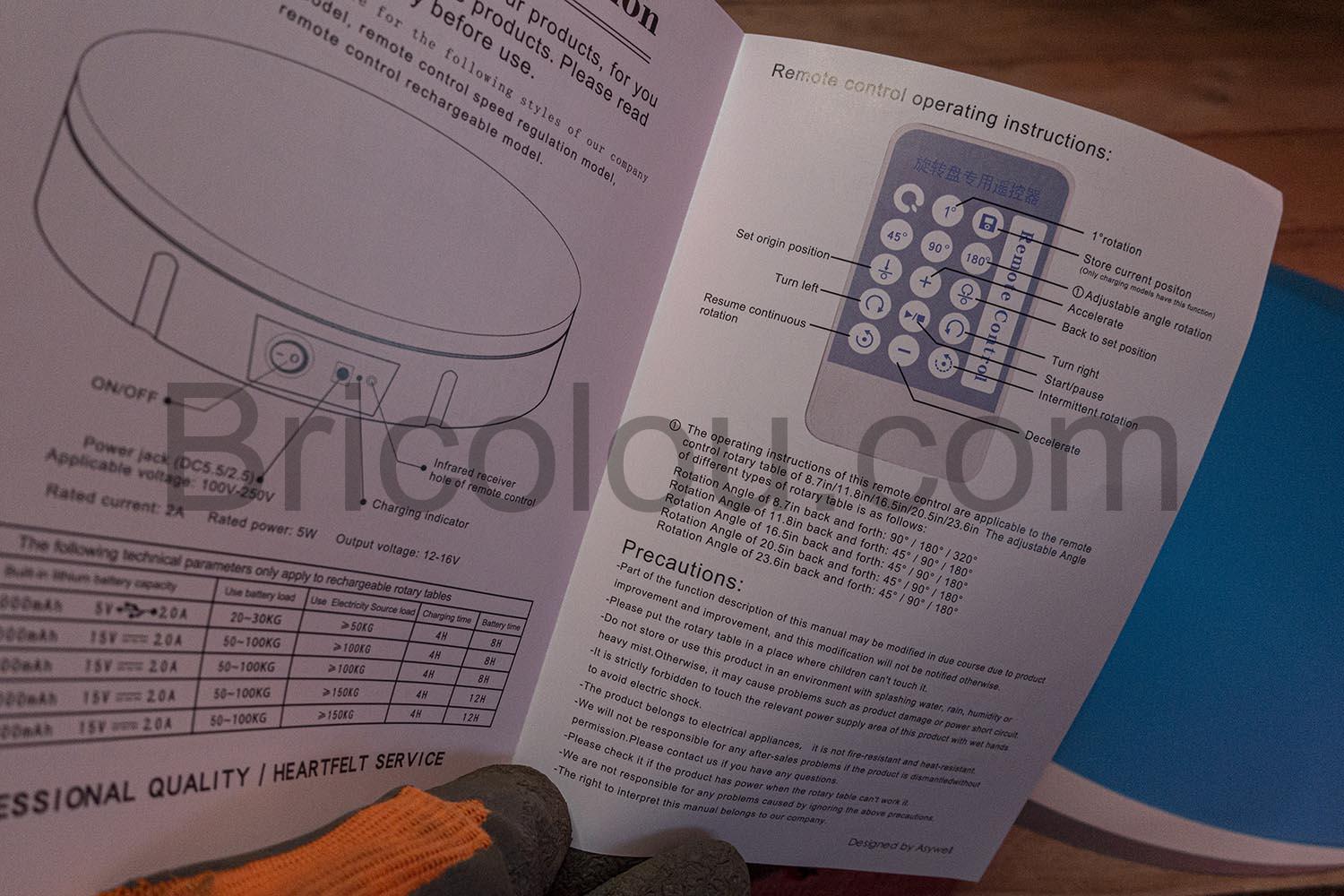 PaNt Table Tournante Rotative electrique Support Rotatif PaNt Table Tournante Rotative électrique Support Rotatif