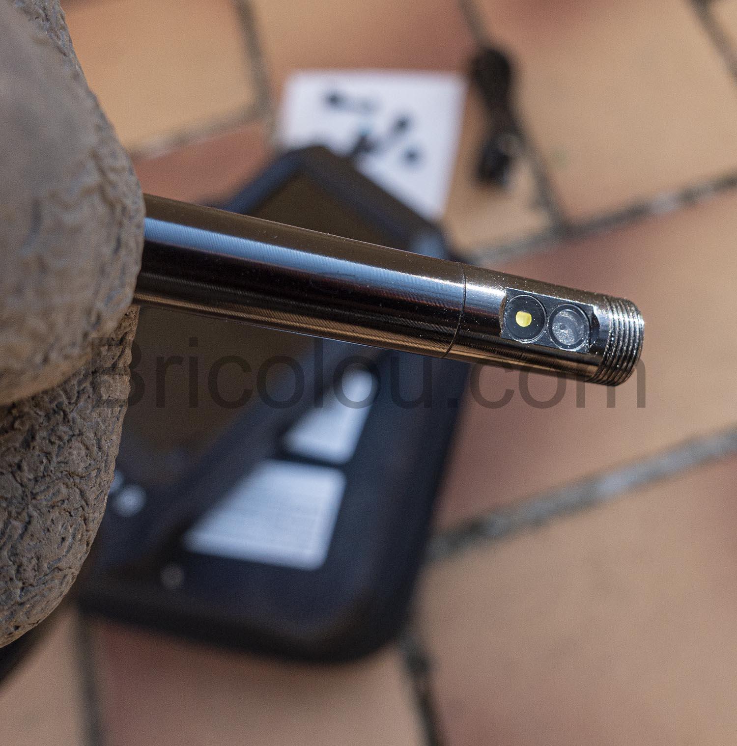 SGAINUL Endoscope double Camera Objectif 1080P Ecran IPS Reglables IP67 Carte 32 Go cable 5m SGAINUL Endoscope double Caméra Objectif 1080P Ecran IPS Réglables IP67 Carte 32 Go câble 5m