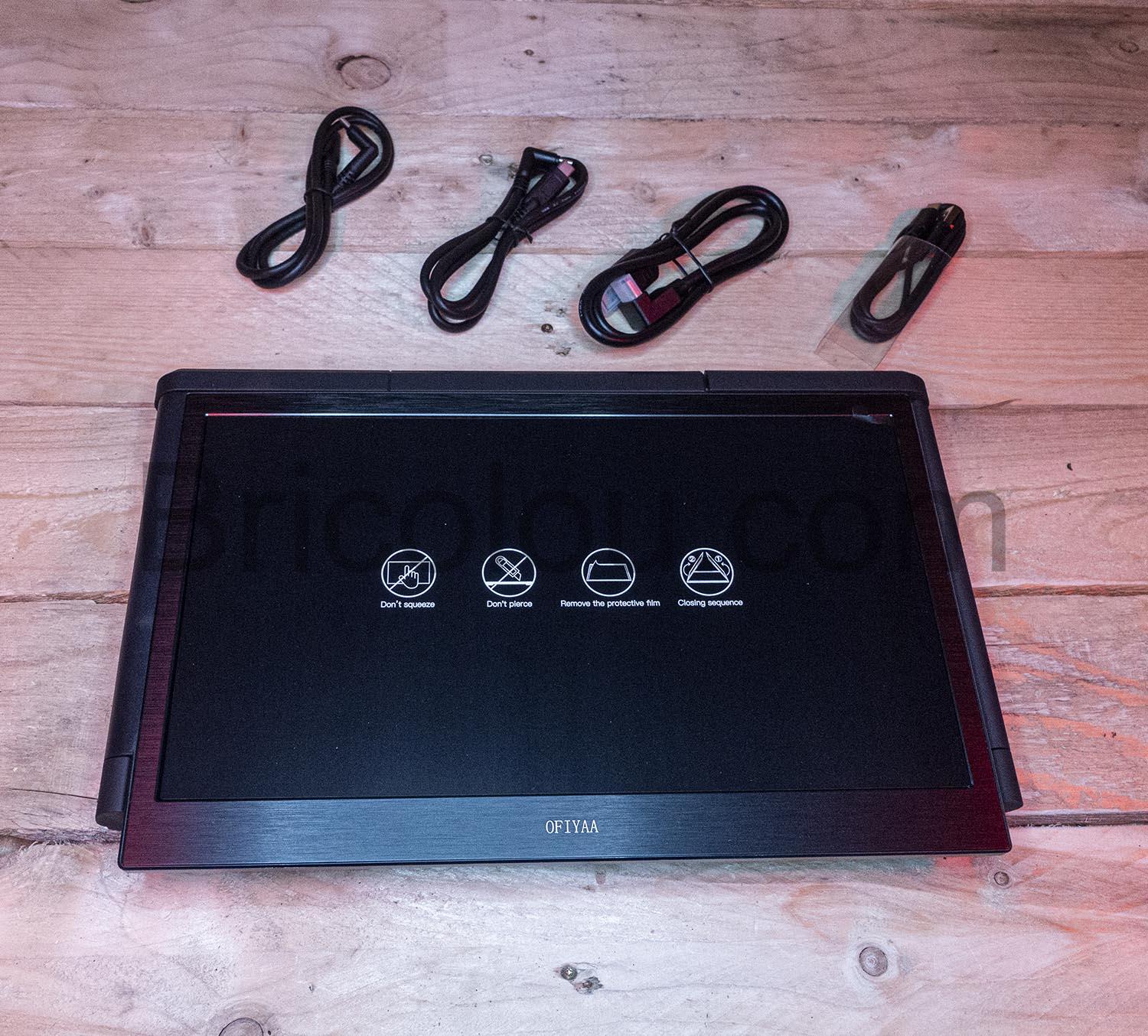 TeamGee Moniteur pour Ordinateur Portable 13.3 ecran IPS FHD 1080P USB A Type C TeamGee Moniteur pour Ordinateur Portable 13.3” écran IPS FHD 1080P USB-A Type-C