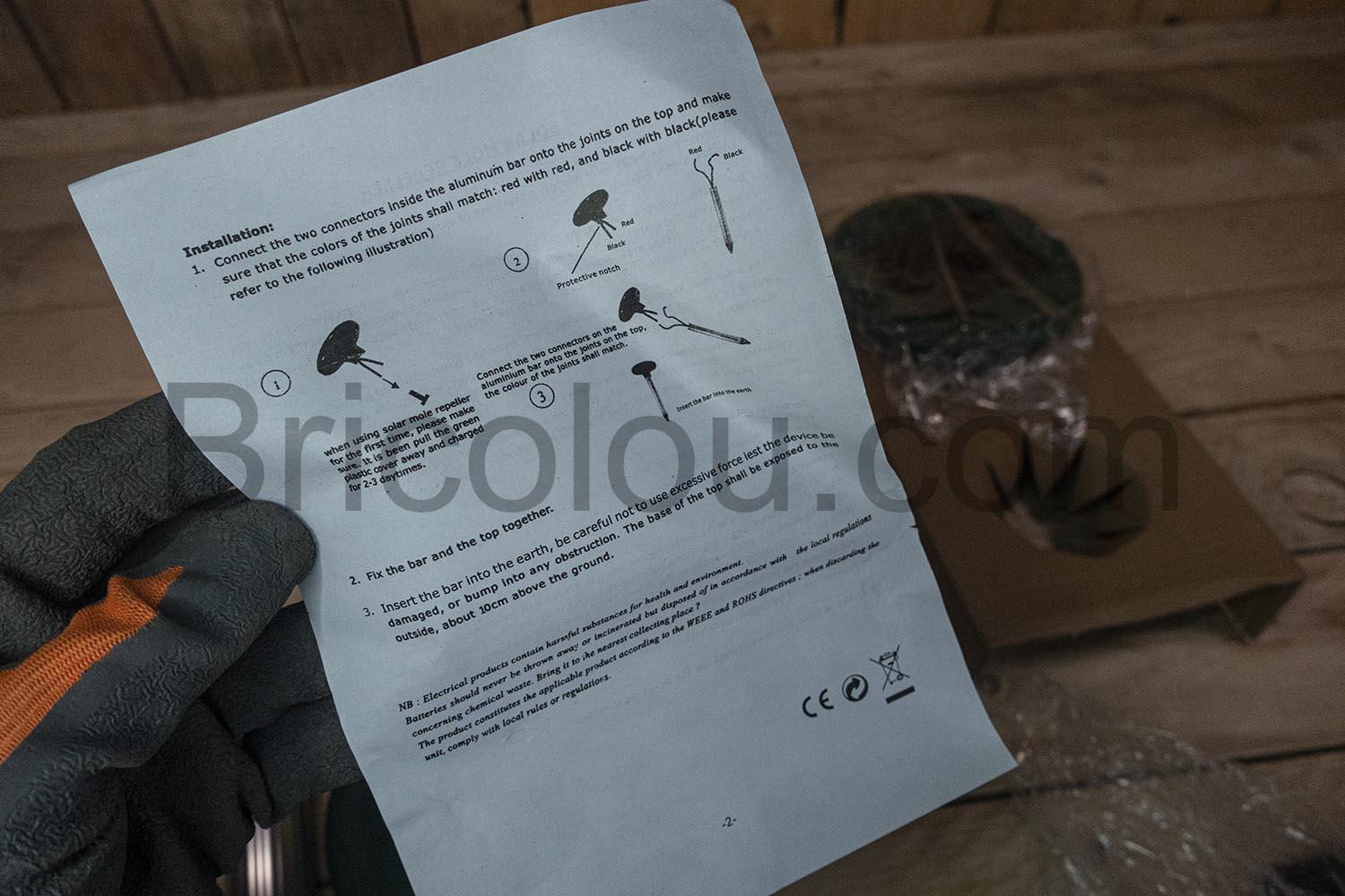 Topjey Repulsif Taupe Solaire Ultrasonique Topjey Répulsif Taupe Solaire Ultrasonique