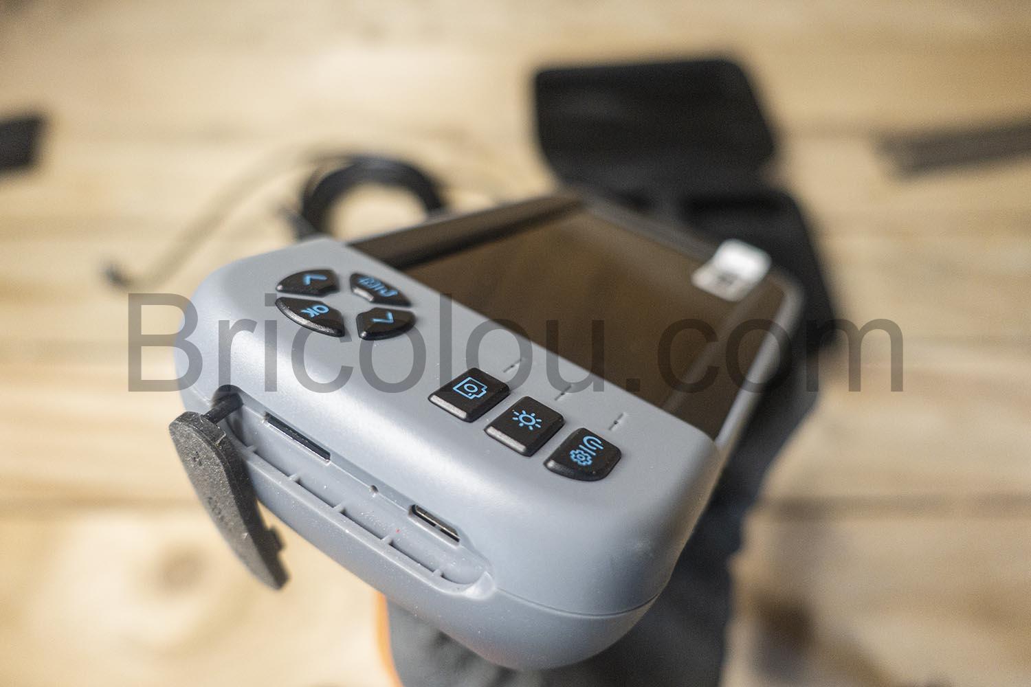 YINAMA 451DT Endoscope camera HD inspection Photo Video Tuyaux cable Semi Rigide 5 m etanche YINAMA 451DT Endoscope caméra HD inspection Photo Vidéo Tuyaux câble Semi-Rigide 5 m étanche