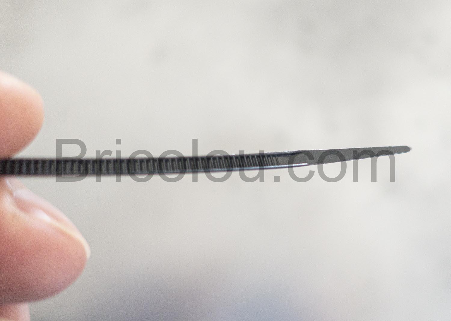 serre cables reutilisables IOXQP 150 x 4 mm Collier de Serrage Plastique noir serre-câbles réutilisables IOXQP 150 x 4 mm Collier de Serrage Plastique noir