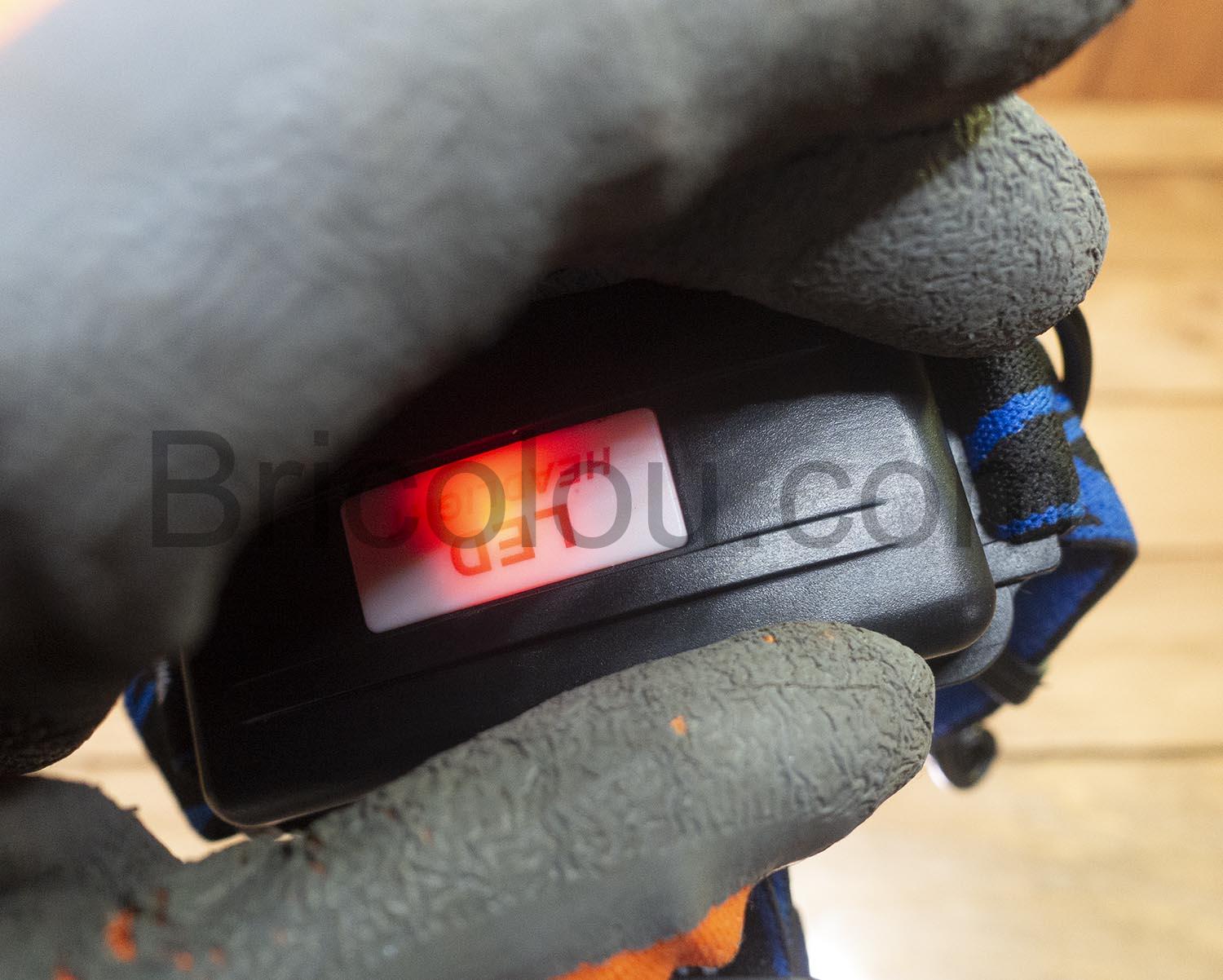 Bizcasa Lampe Frontale LED Rechargeable Camping Bricolage USB Bizcasa Lampe Frontale LED Rechargeable Camping Bricolage USB