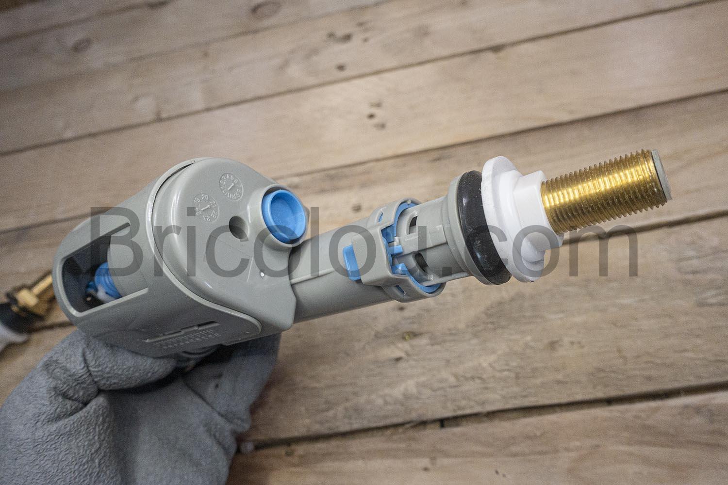 FLUSHDADDY Robinet remplissage cuve toilette mecanisme chasse eau wc T6838 FLUSHDADDY Robinet remplissage cuve toilette mécanisme chasse eau wc T6838