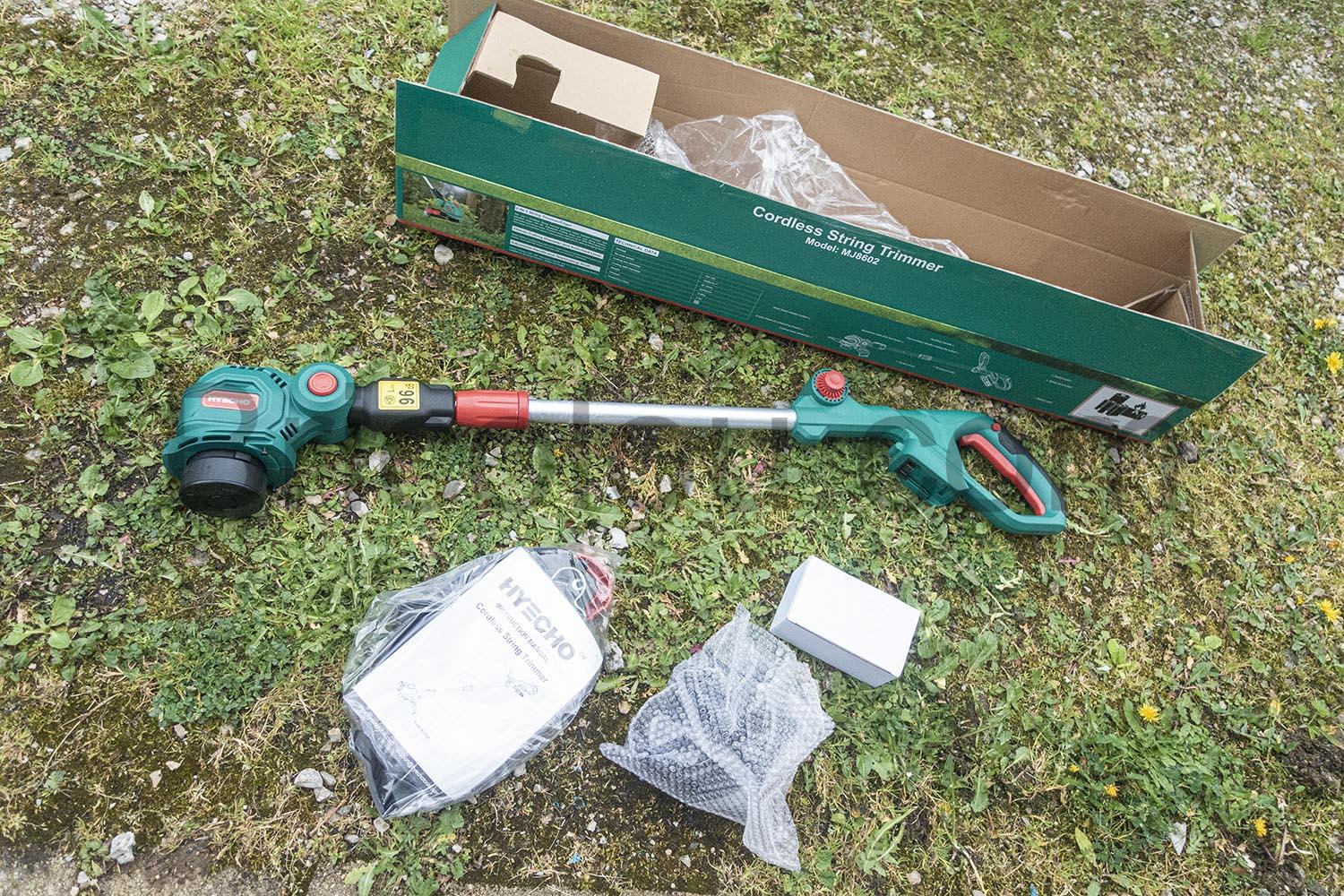 HYECHO Coupe Bordure Electrique Sans Fil 18V Batterie Chargeur HYECHO Coupe Bordure Electrique Sans Fil 18V Batterie Chargeur