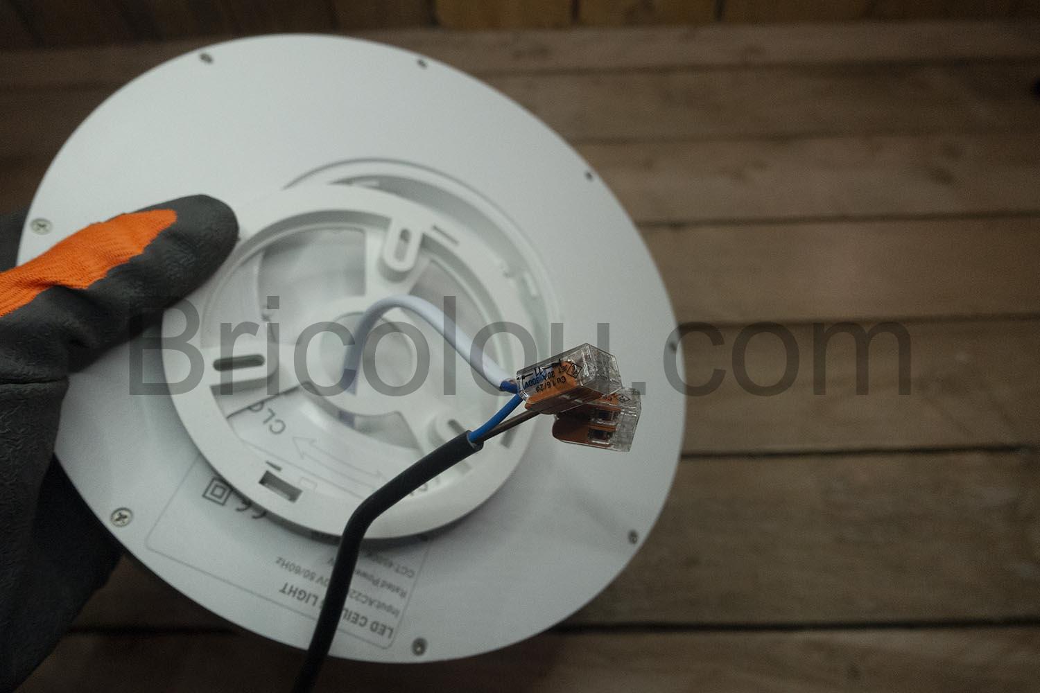 IAB Luminaire Plafonnier LED 4500K Lampe Plafond IP44 IAB Luminaire Plafonnier LED 4500K Lampe Plafond IP44