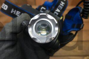 Lampe Frontale Torche LED Rechargeable Camping Bricolage USB