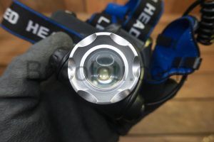 Lampe Frontale Torche LED Rechargeable Camping Bricolage USB