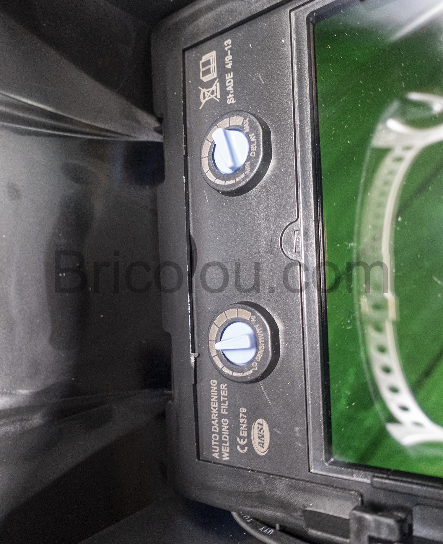 SHYOSUCCE Masque arc Casque de Soudage automatique solaire SHYOSUCCE Masque arc Casque de Soudage automatique solaire