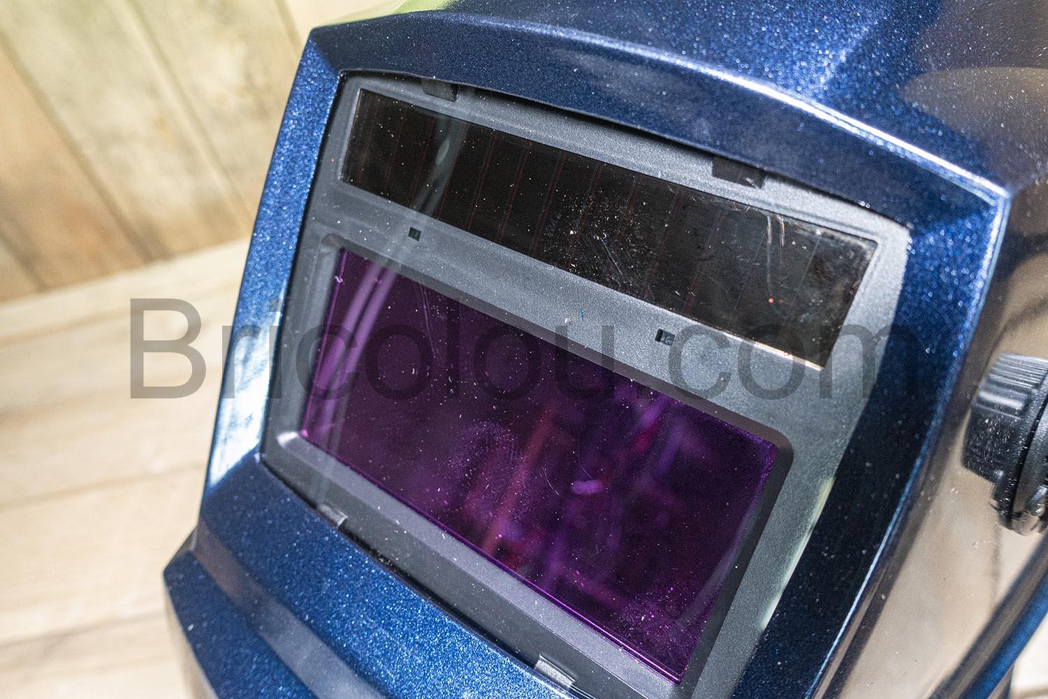 SHYOSUCCE Masque de soudeur Casque de Soudage automatique solaire SHYOSUCCE Masque de soudeur Casque de Soudage automatique solaire