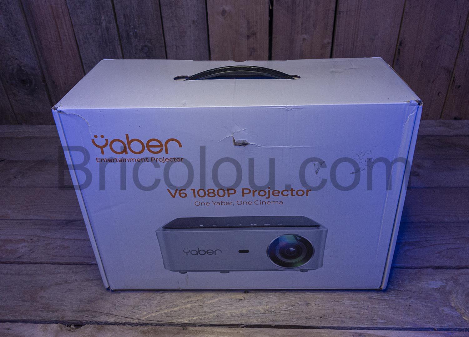 Yaber V6 Videoprojecteur WiFi Bluetooth Full HD 1080P 9000 Lumens Projecteur Video Portable Yaber V6 Vidéoprojecteur WiFi Bluetooth Full HD 1080P 9000 Lumens Projecteur Vidéo Portable