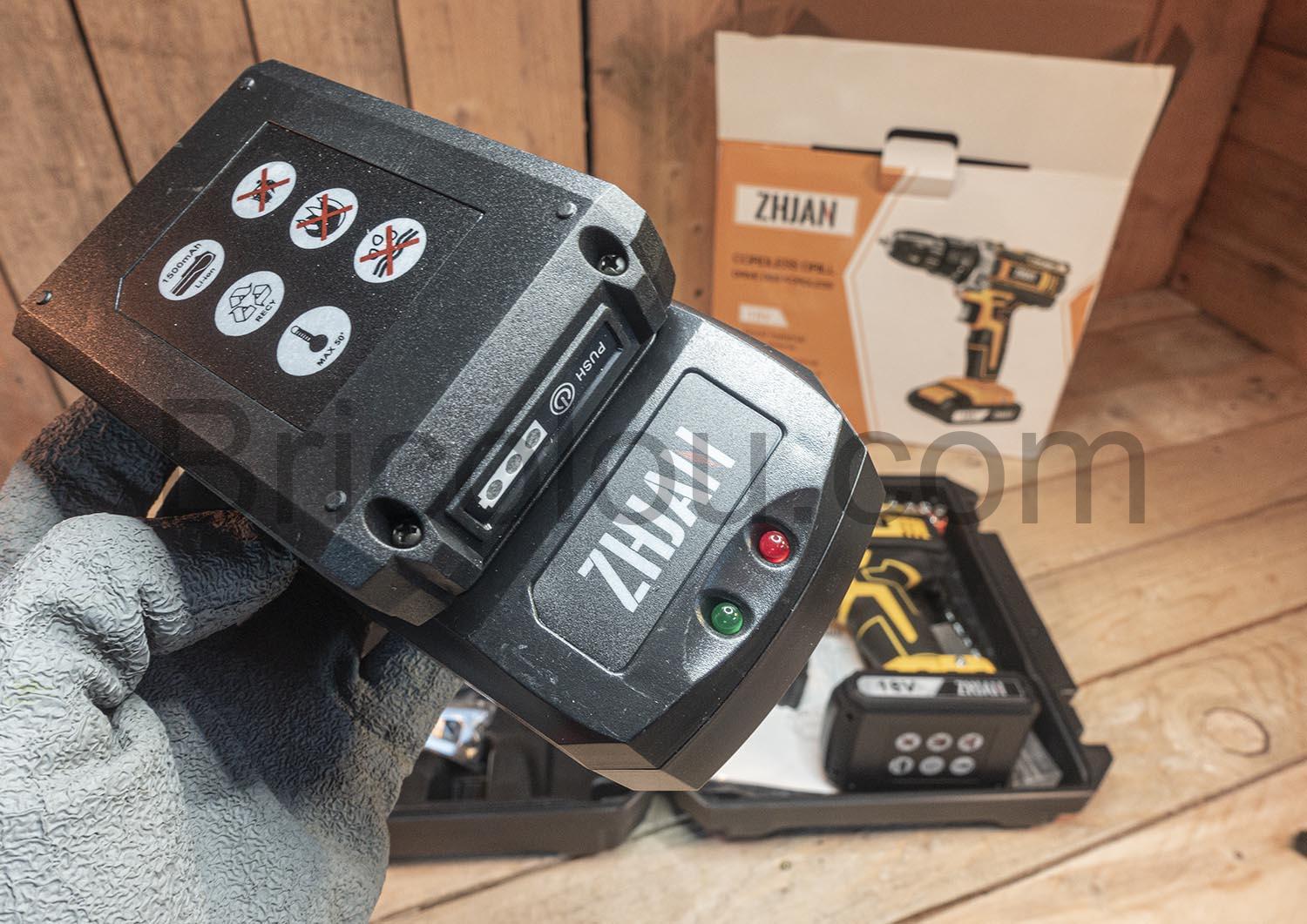 5805T ZHJAN 18V Perceuse Visseuse sans Fil Perceuse Electrique LED 21V 5805T ZHJAN 18V Perceuse Visseuse sans Fil Perceuse Electrique LED 21V