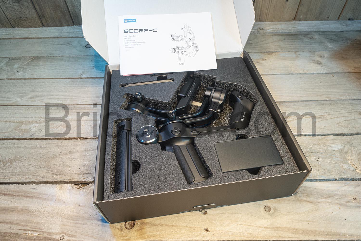 Feiyu Tech SCORP C Stabilisateur Gimbal 3 Axes video Camera DSLR stabilisation Feiyu Tech SCORP-C Stabilisateur Gimbal 3 Axes vidéo Caméra DSLR stabilisation