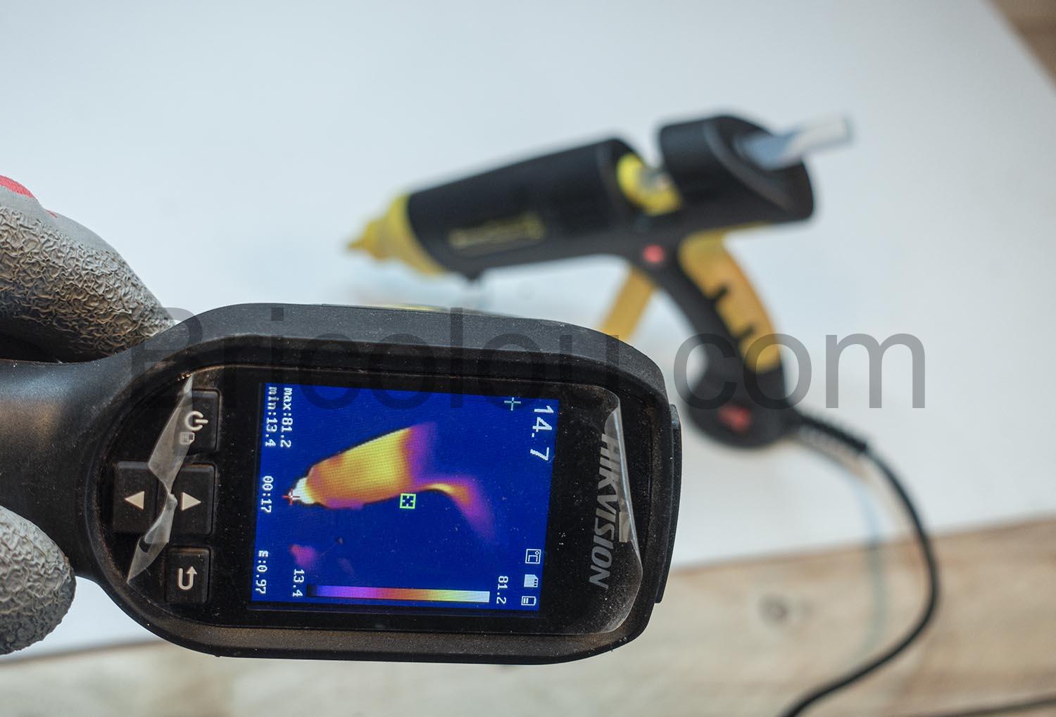 MKODDE Pistolet Colle Chaude 100W Batons pisto colle MKODDE Pistolet Colle Chaude 100W Bâtons pisto-colle