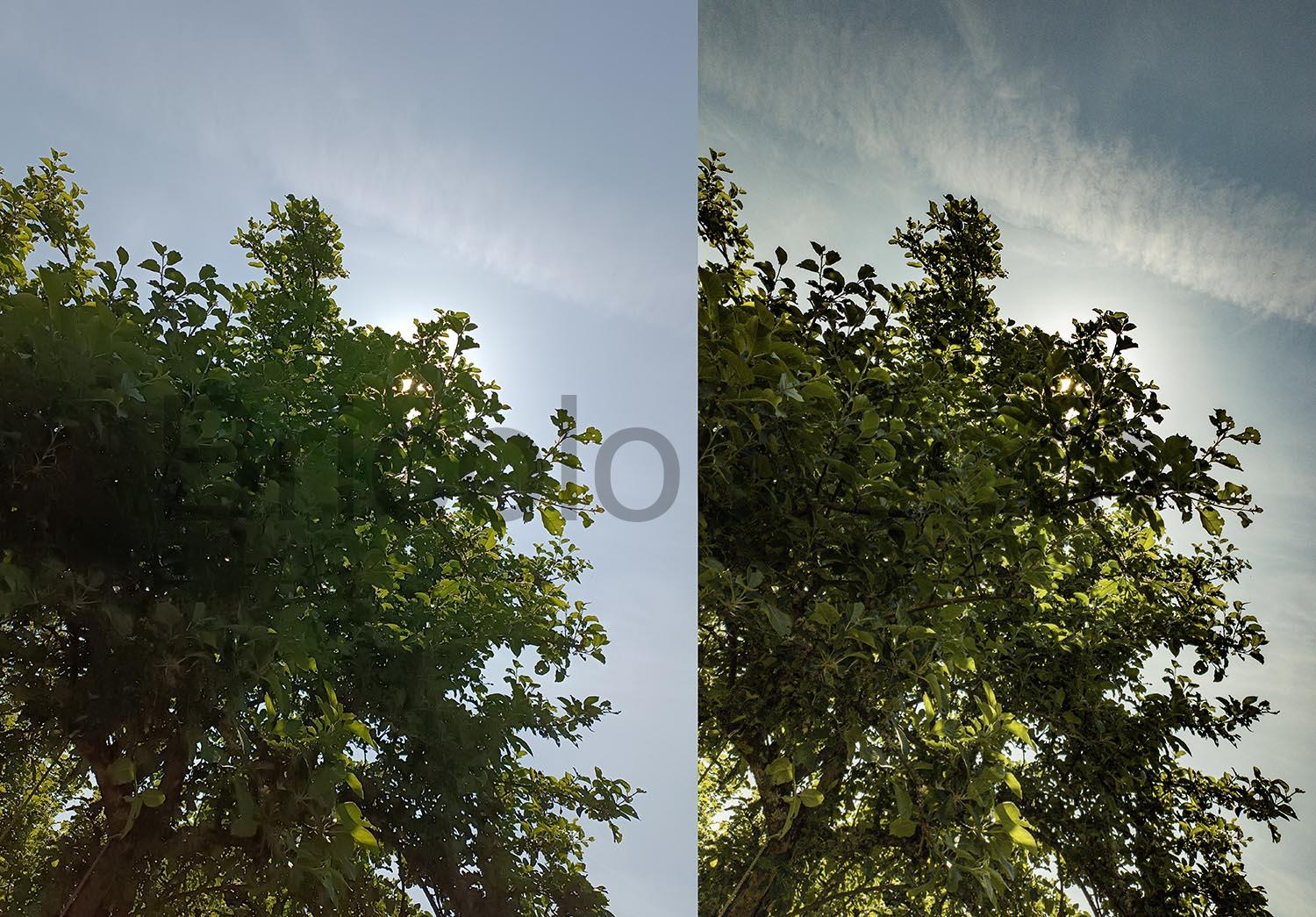 Telephone smartphone vivo 5G Y72S Test photo en RAW Téléphone smartphone vivo 5G Y72S, Test photo en RAW