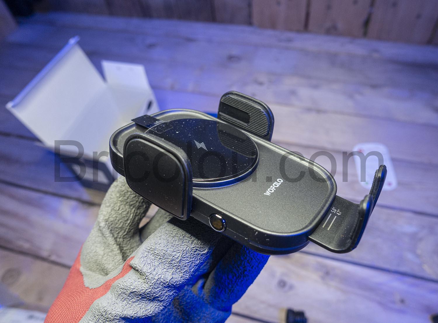 WOFALO 15W Support Smartphone Voiture Chargeur sans Fil Induction WOFALO 15W Support Smartphone Voiture Chargeur sans Fil Induction